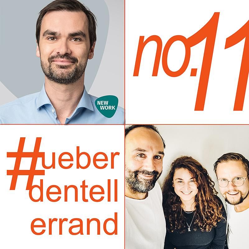 #ueberdentellerrand - Der Podcast. #11 mit Christoph Stanek von New Work SE