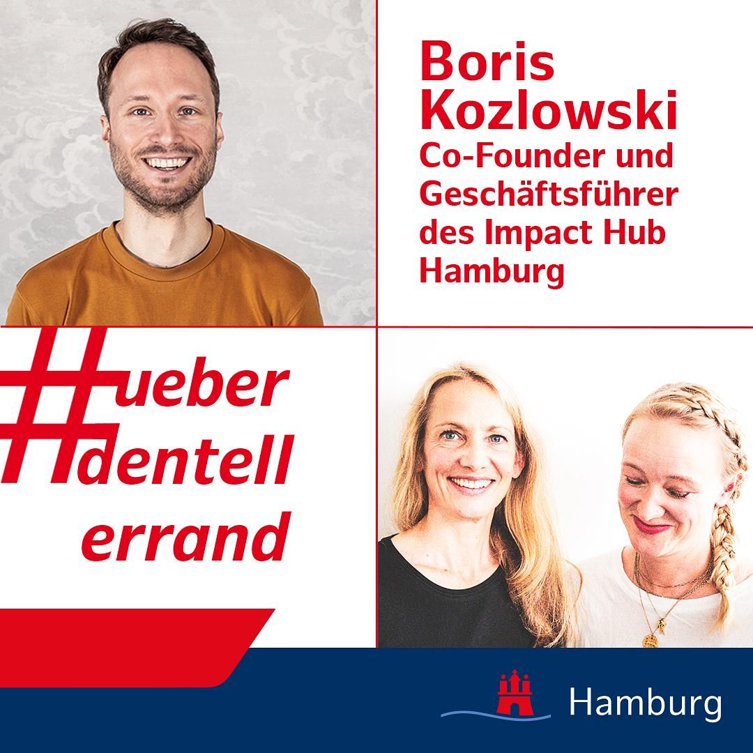 #ueberdentellerrand - Der Podcast. #31 mit Boris Kozlowski, Co-Founder und Geschäftsführer des Impact Hub Hamburg