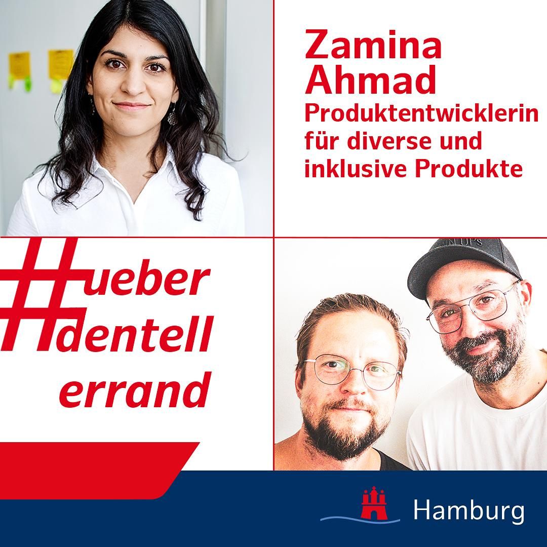 #ueberdentellerrand - Der Podcast. #32 Zamina Ahmad, Produktentwicklerin für diverse Produkte