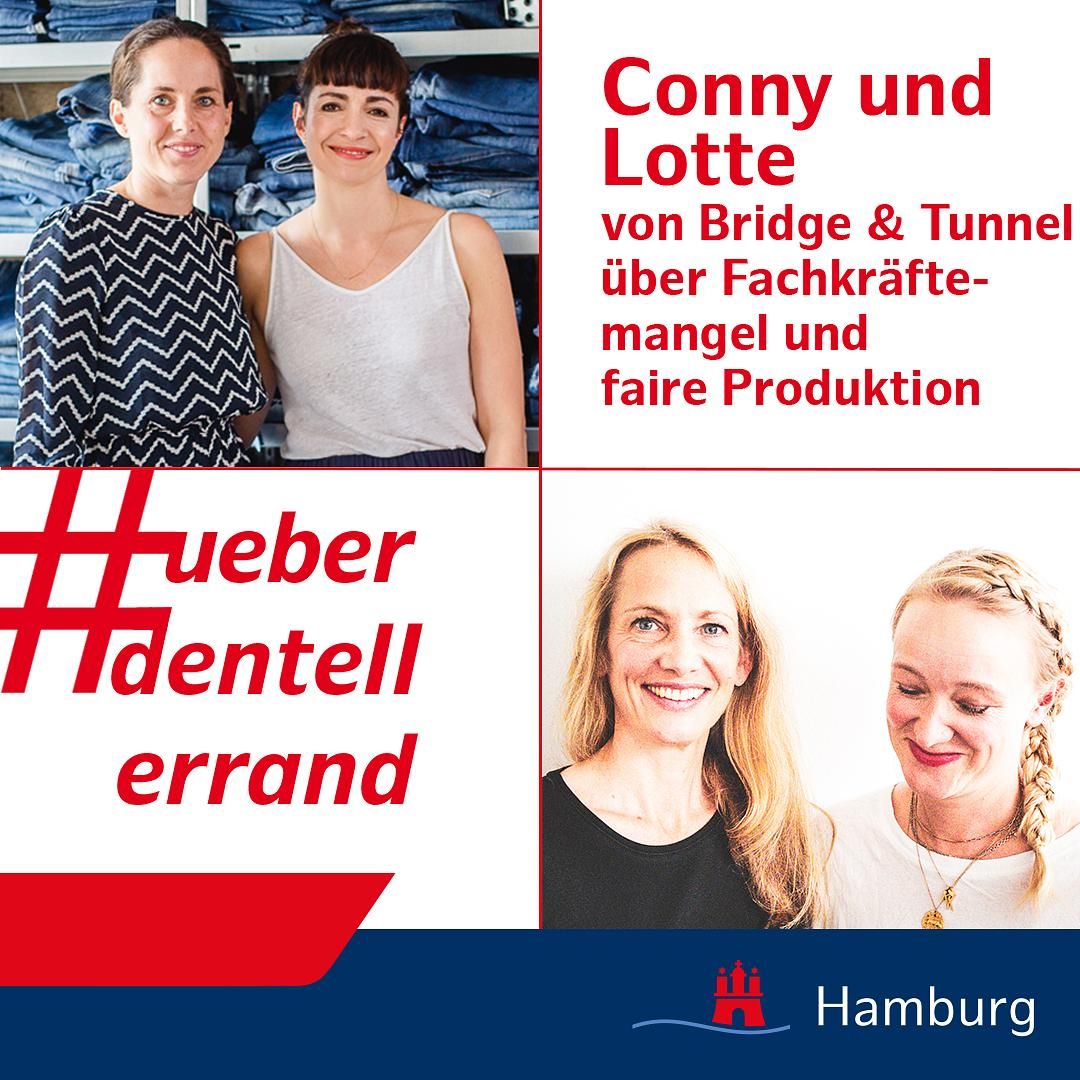 #ueberdentellerrand - Der Podcast. #34 mit Conny und Lotte von Bridge & Tunnel