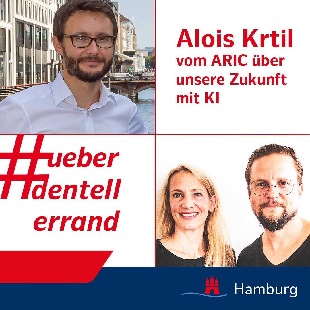 #ueberdentellerrand - Der Podcast. #35 mit Alois Krtil, CEO des Artificial Center Hamburg e.V. (ARIC)