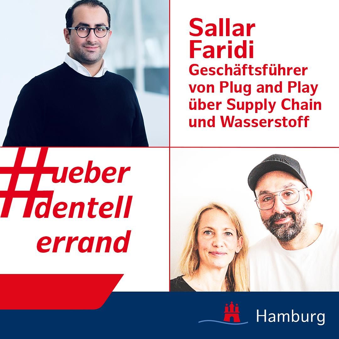 #ueberdentellerrand - Der Podcast. #36 mit Sallar Faridi, Geschäftsführer Plug and Play Hamburg