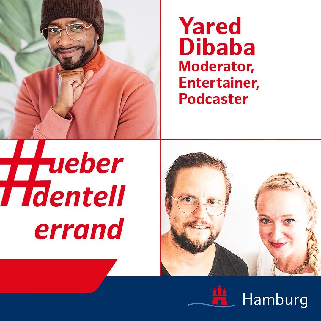 #ueberdentellerrand - Der Podcast. #38 mit Yared Dibaba. Moderator, Entertainer, Podcaster