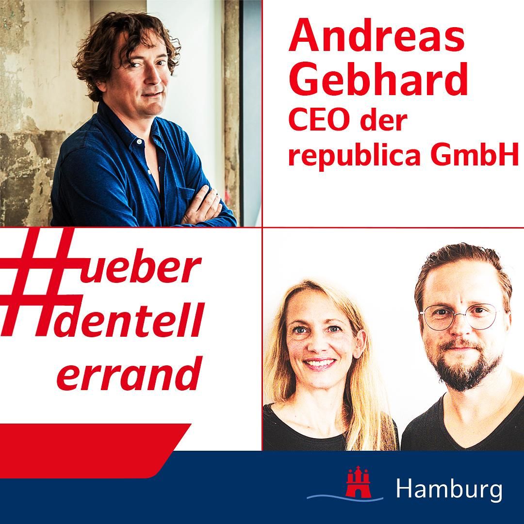 #ueberdentellerrand - Der Podcast. #50 mit Andreas Gebhard, CEO republica GmbH