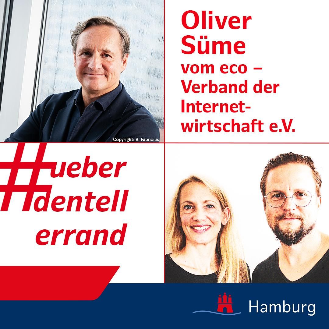 #ueberdentellerrand - Der Podcast. #53 mit Oliver Süme, Vorstandvorsitzender des eco – Verband der Internetwirtschaft e.V.
