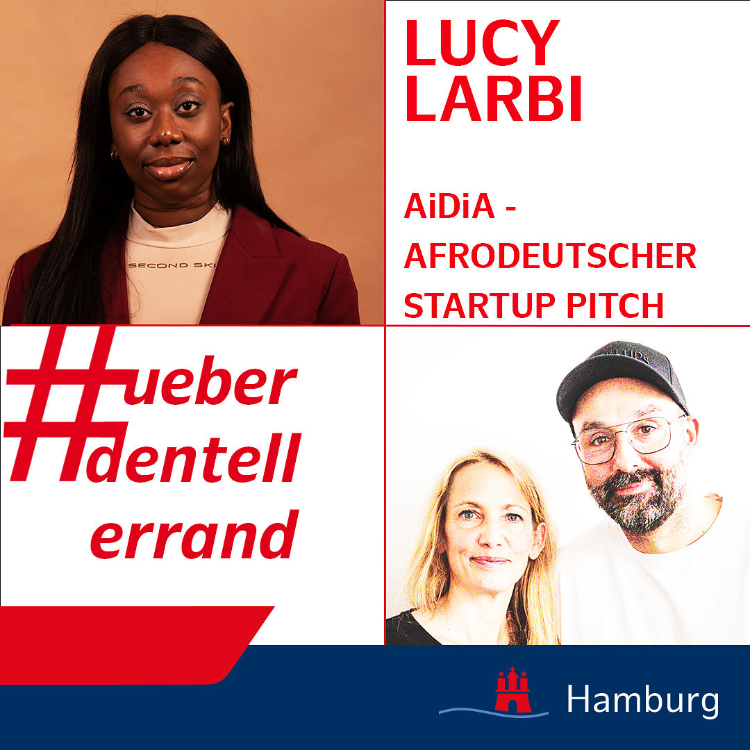 #ueberdentellerrand - Der Podcast. #67 mit Lucy Larbi von AiDiA