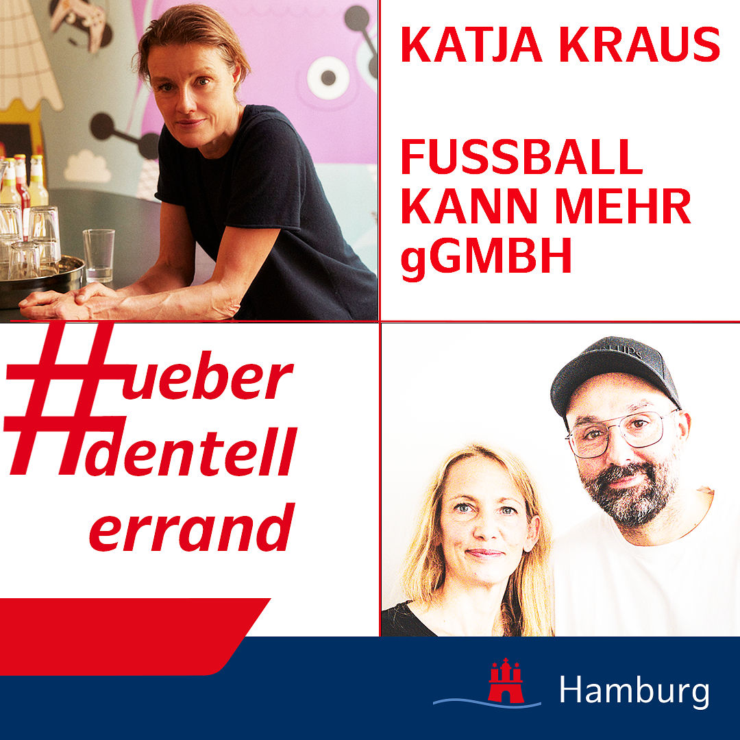 #ueberdentellerrand - Der Podcast. #86 mit Katja Kraus, von FUSSBALL KANN MEHR