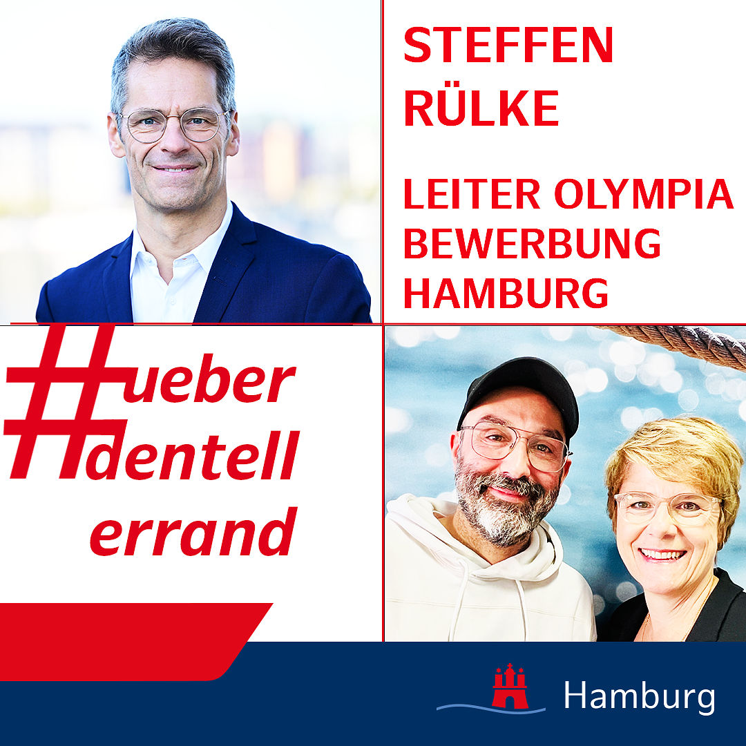 #ueberdentellerrand - Der Podcast. #88 mit Steffen Rülke, Leiter Bewerbung olympische und paralympische Spiele 2040/2044 in Hamburg