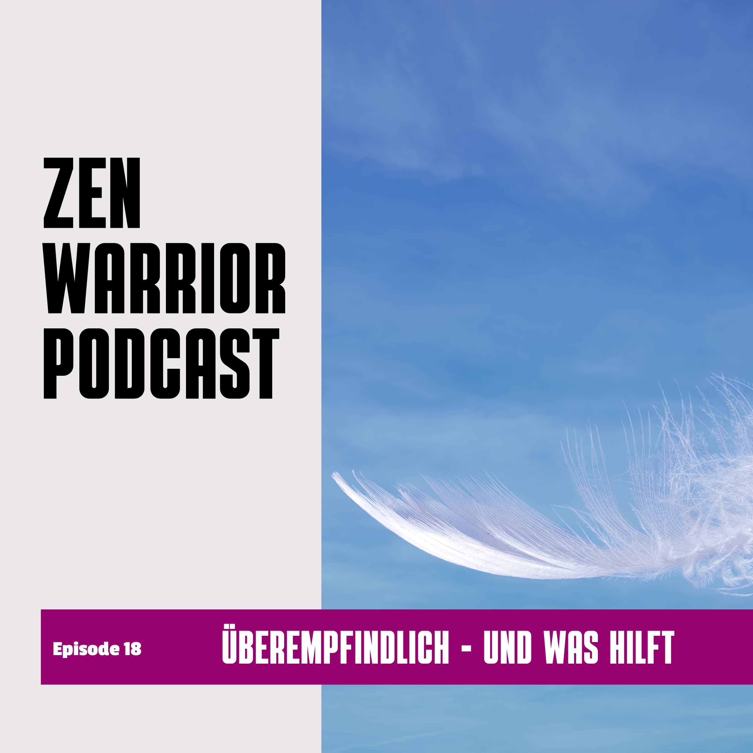 Überempfindlich - und was hilft: Zen Warrior Podcast Episode #18