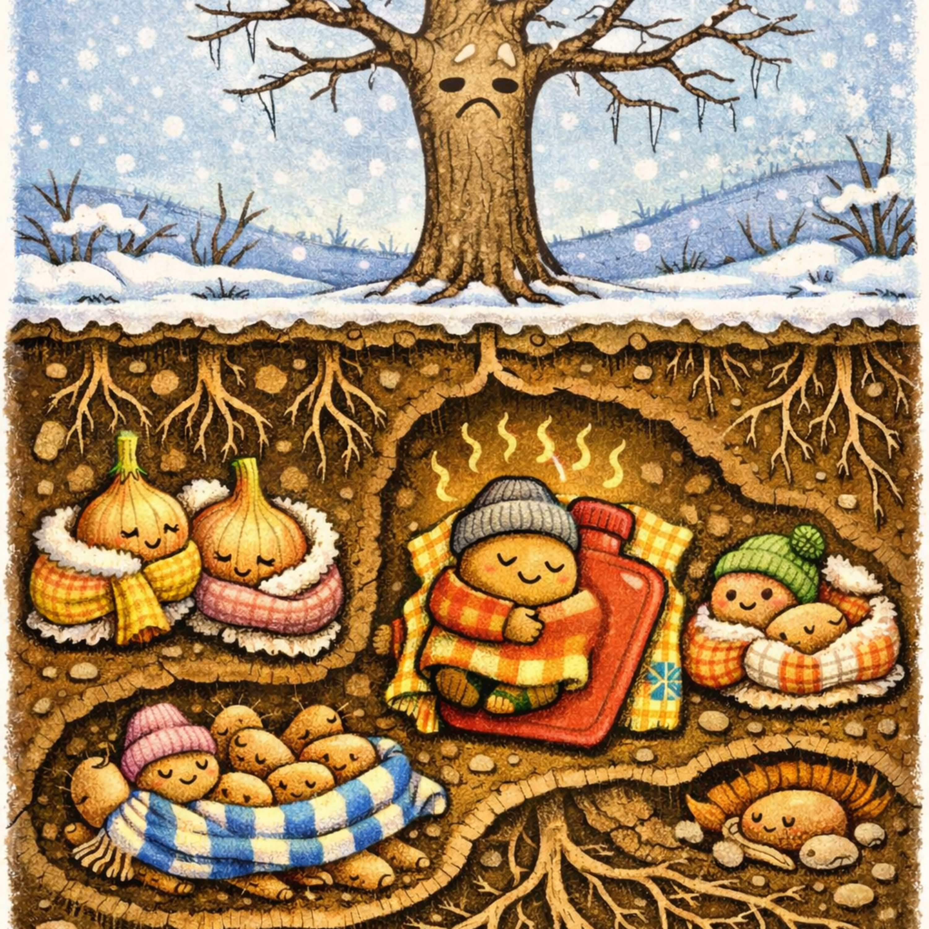 Überwinterung mit Strategie-zweiter Streich