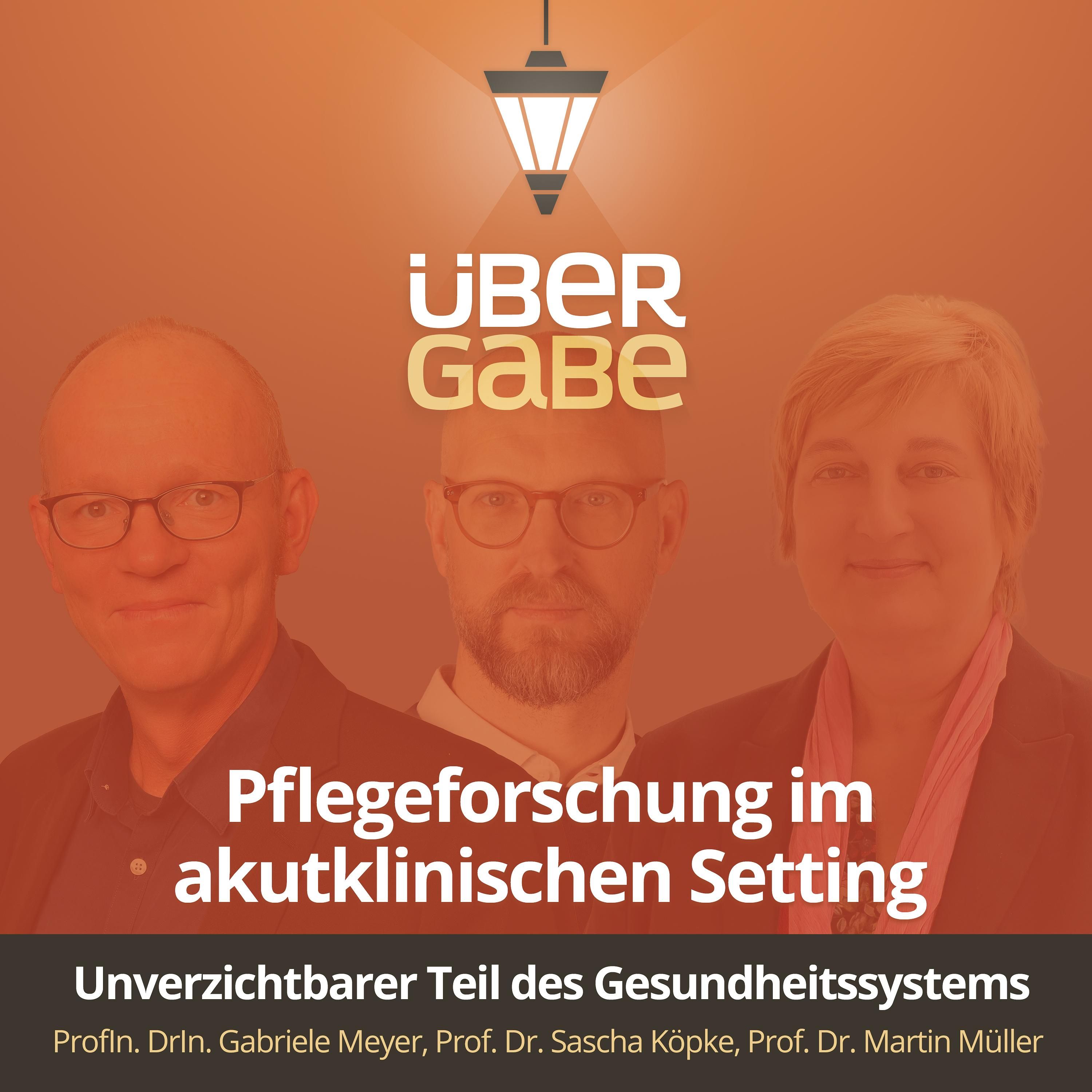 ÜG149 - Pflegeforschung im akutklinischen Setting (ProfIn. DrIn. Gabriele Meyer, Prof. Dr. Sascha Köpke, Prof. Dr. Martin Müller)
