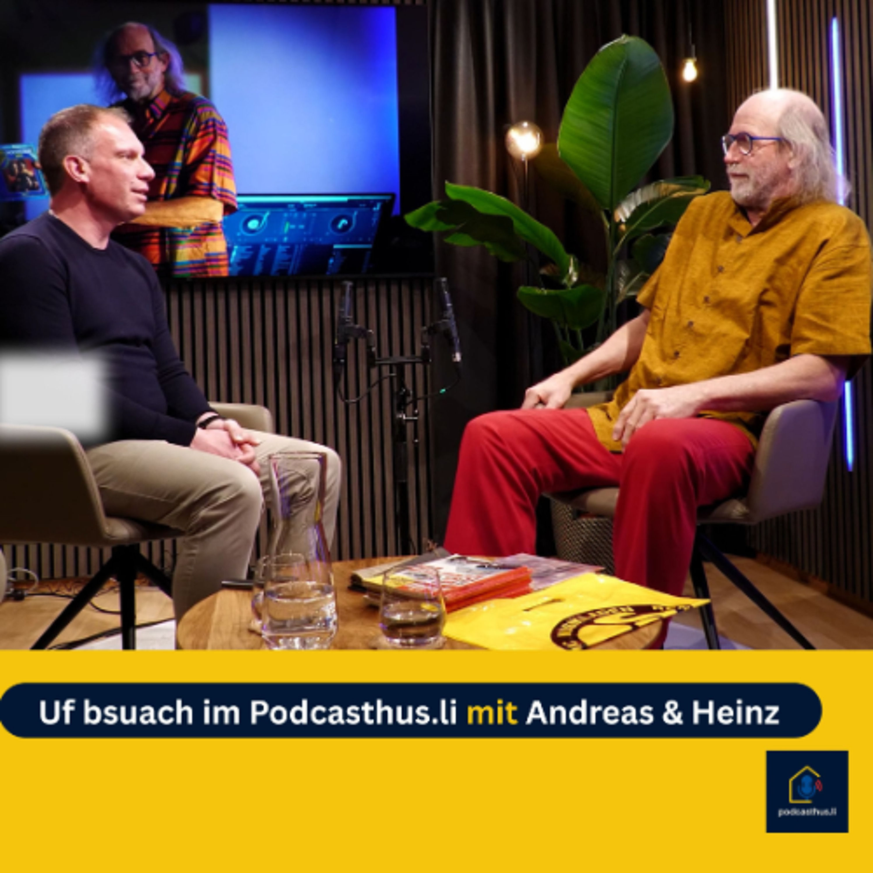 Uf Bsuch im Podcasthus.li – Heinz Mühlegg über sein Leben und Lankahelp