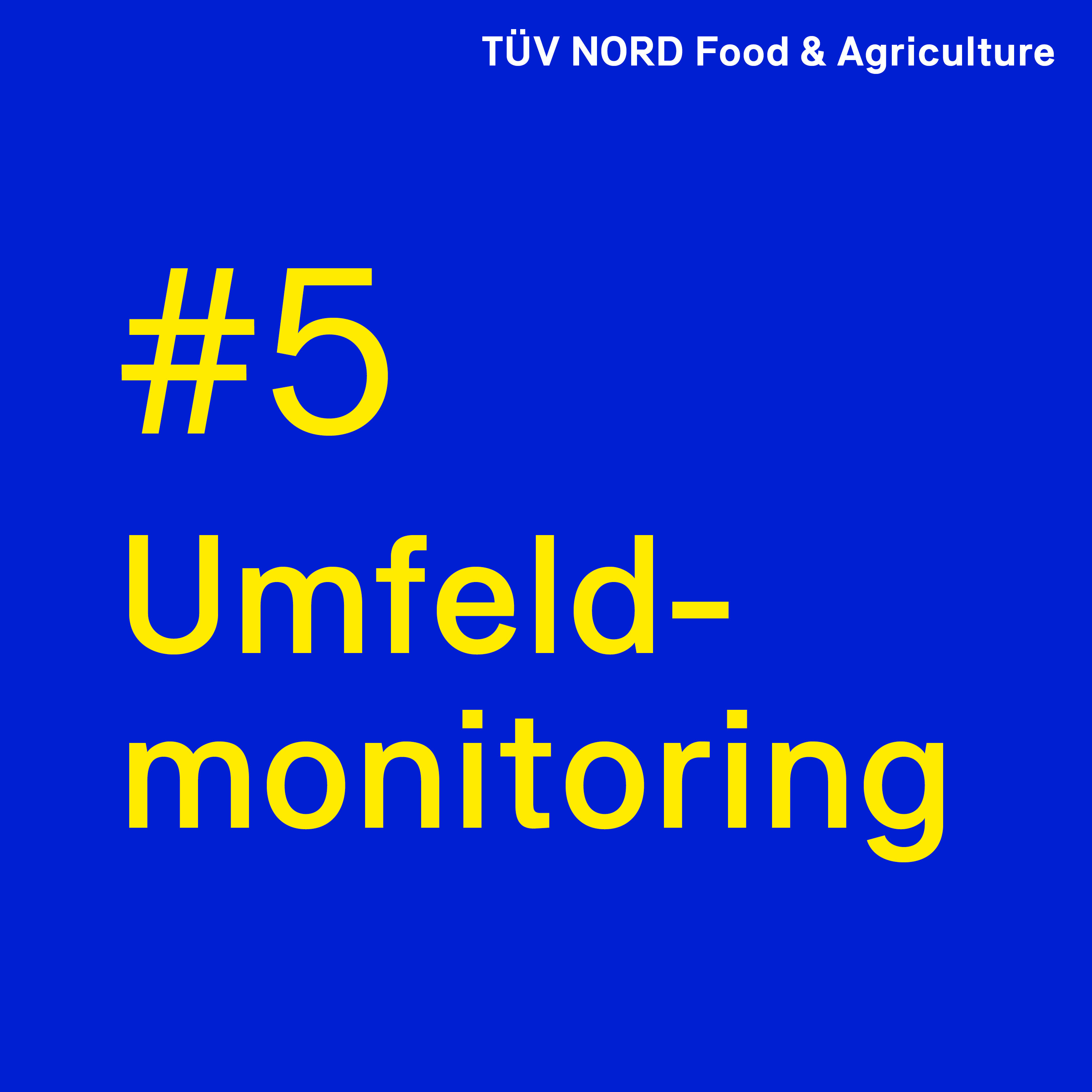 Umfeldmonitoring in der Lebensmittelindustrie – Deutsch