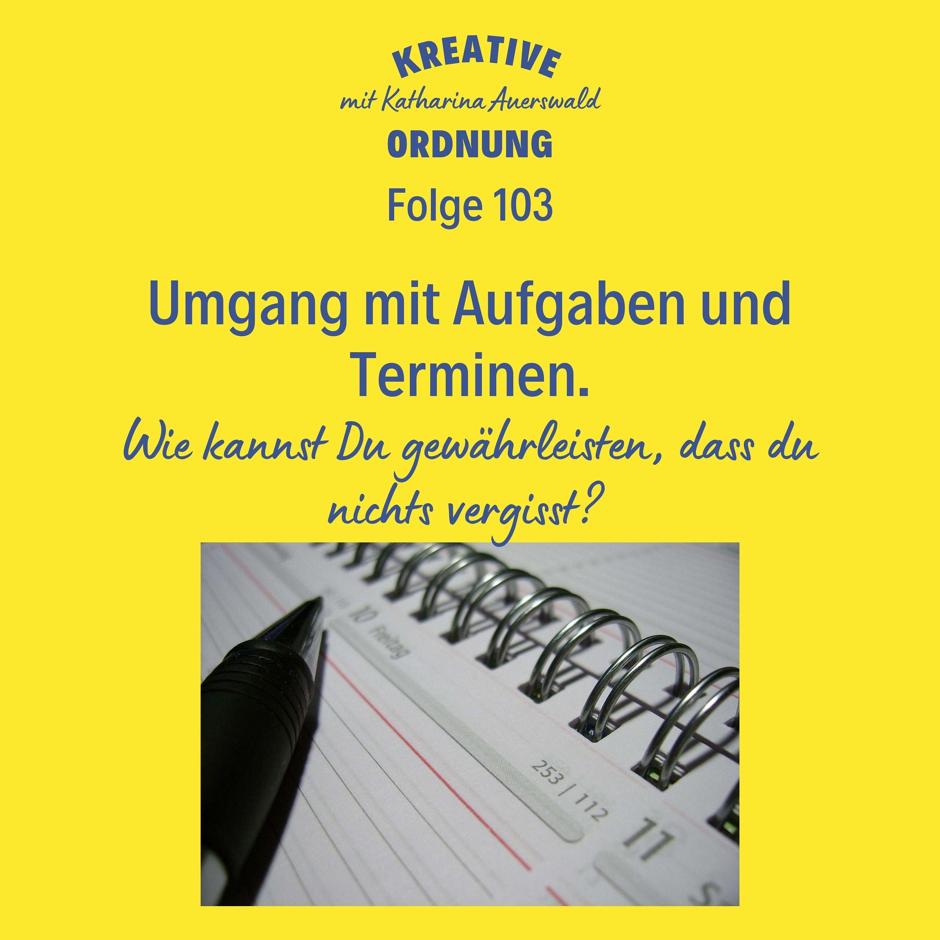 Umgang mit Aufgaben und Terminen (#103)