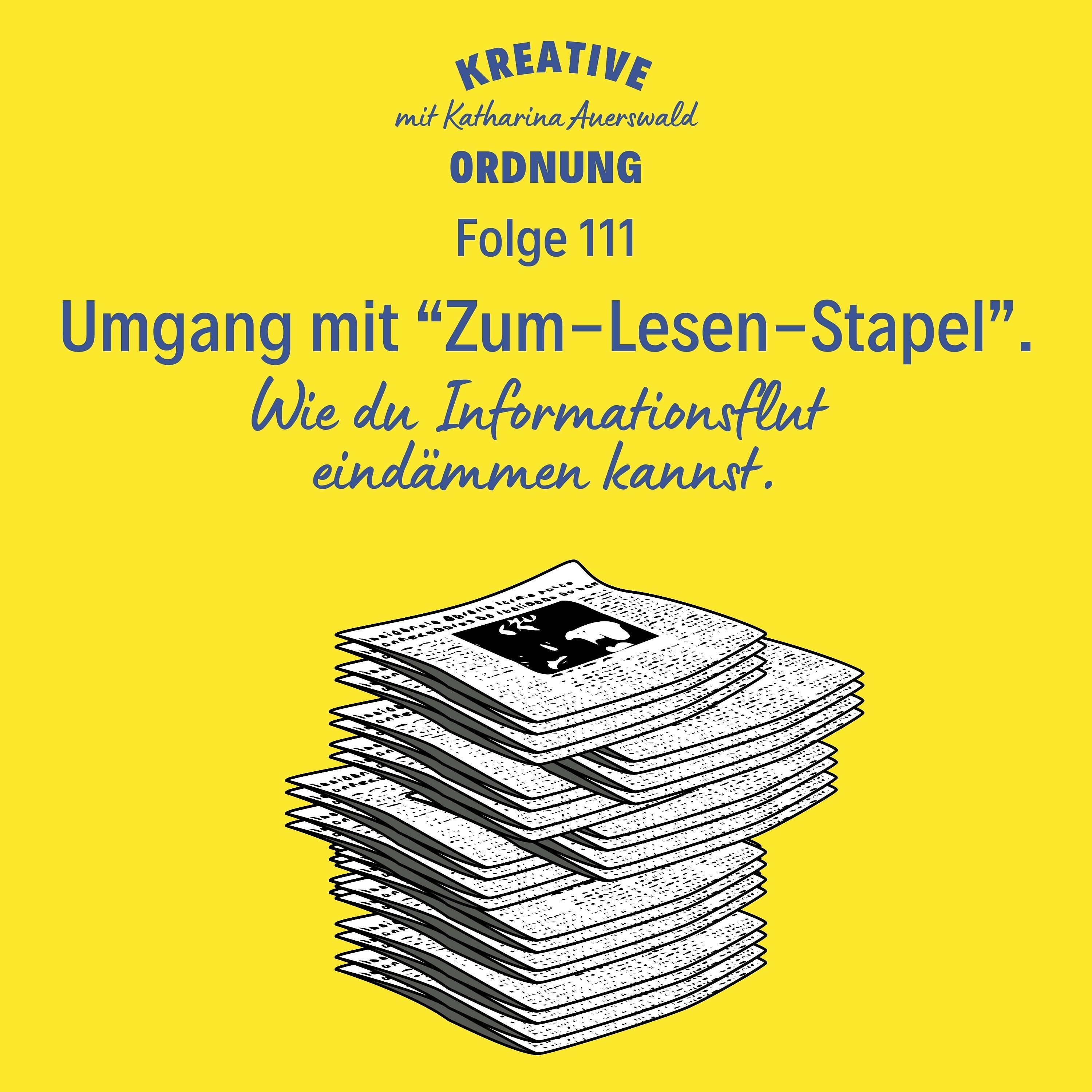 Umgang mit "Zum Lesen Stapel" (#111)