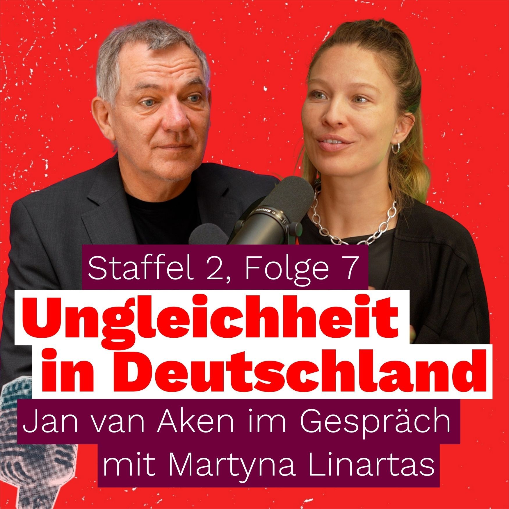 Ungleichheit in Deutschland. Jan van Aken im Gespräch mit Martyna Linartas