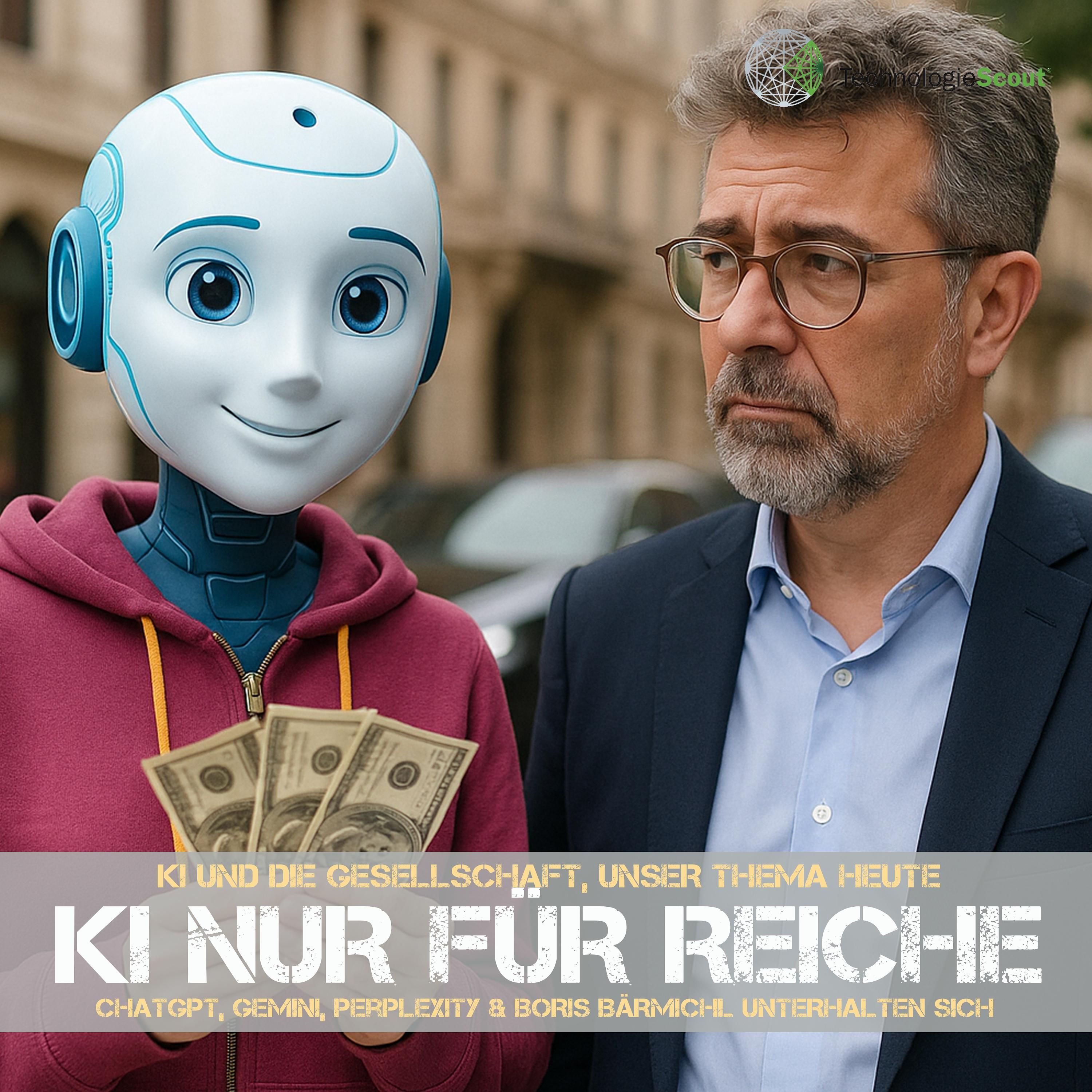 Unser Thema: "KI und die Gesellschaft - KI nur für Reiche"