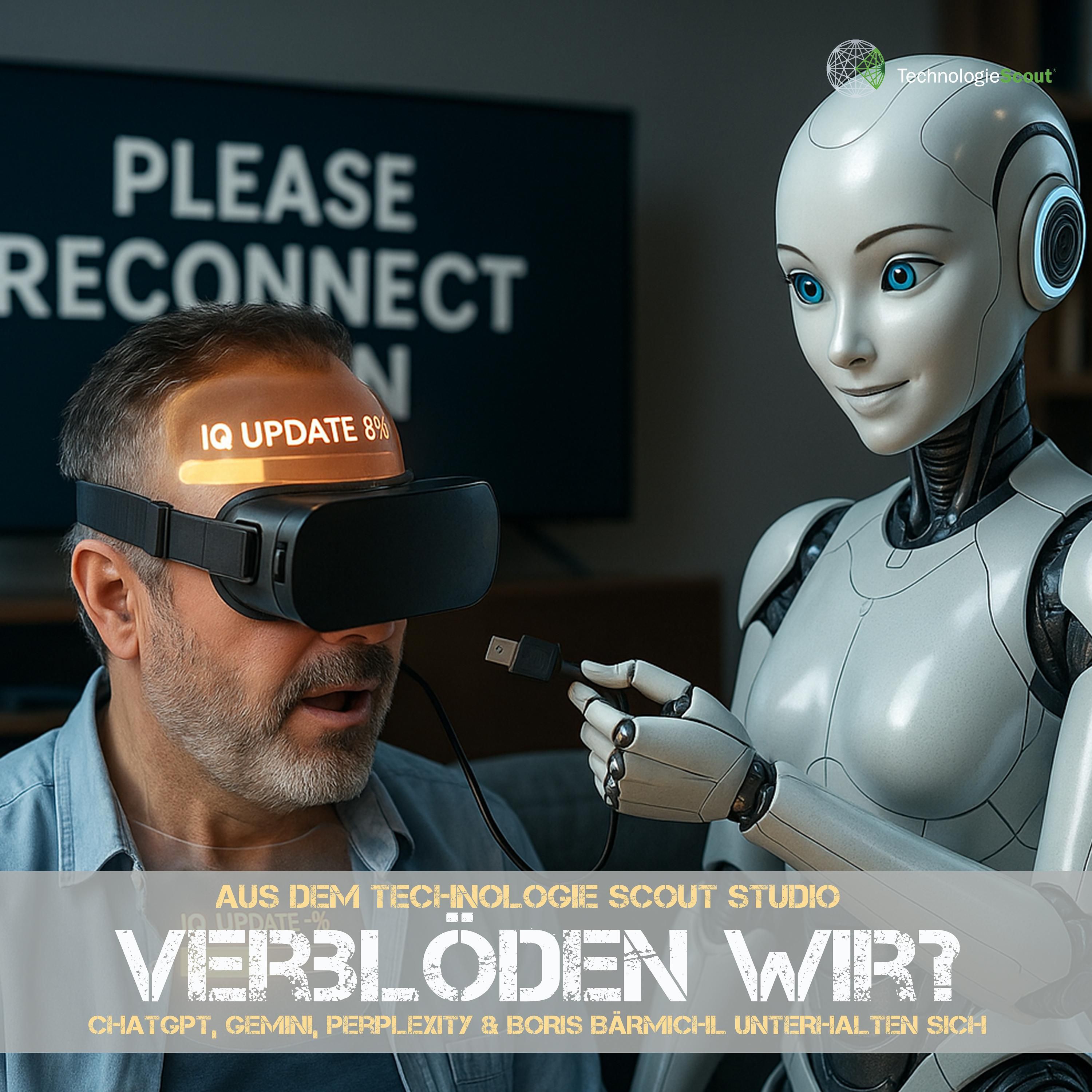 Unser Thema: "KI und die Gesellschaft - Verblöden wir mit KI?"
