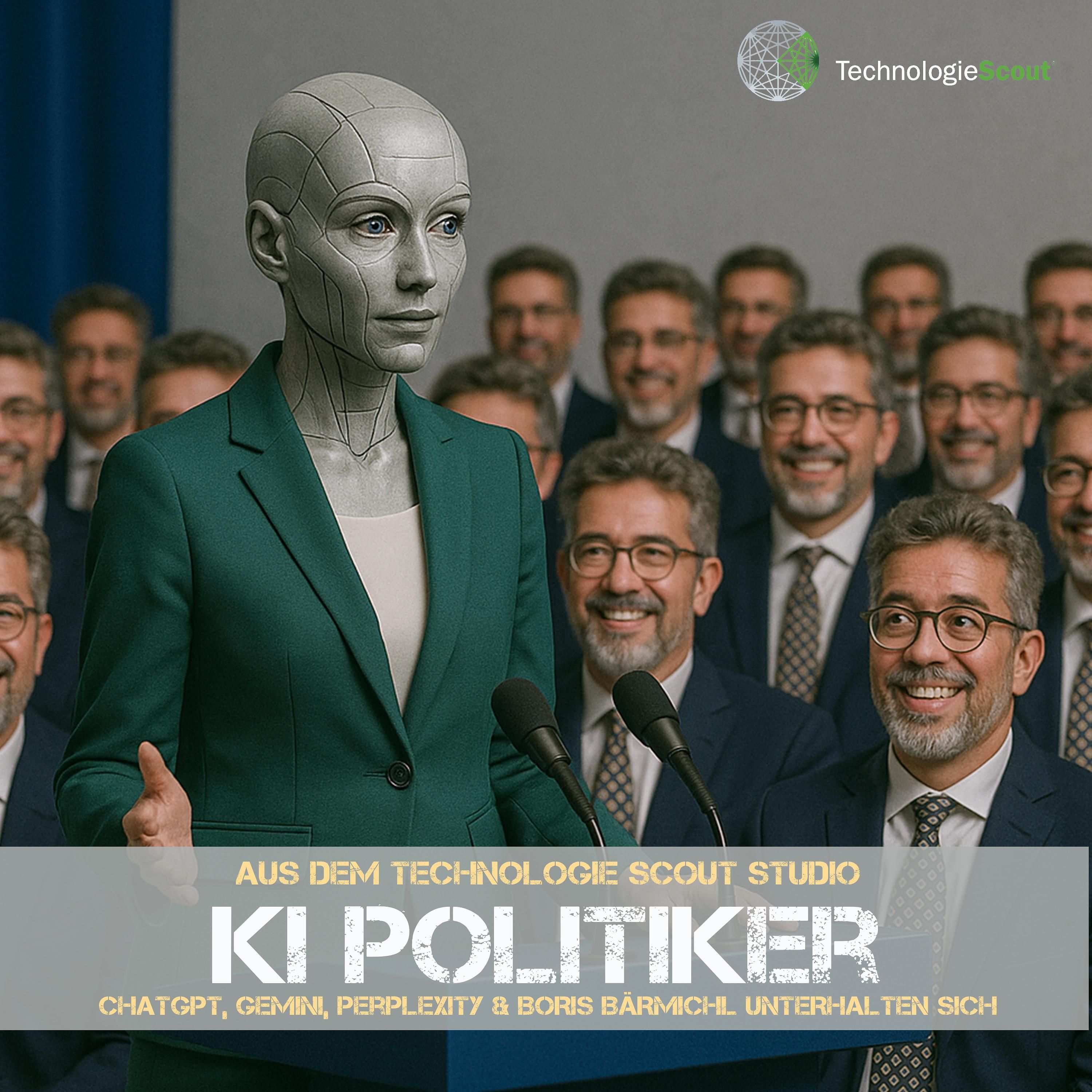Unser Thema: "Mensch vs. Maschine - KI als Politiker"