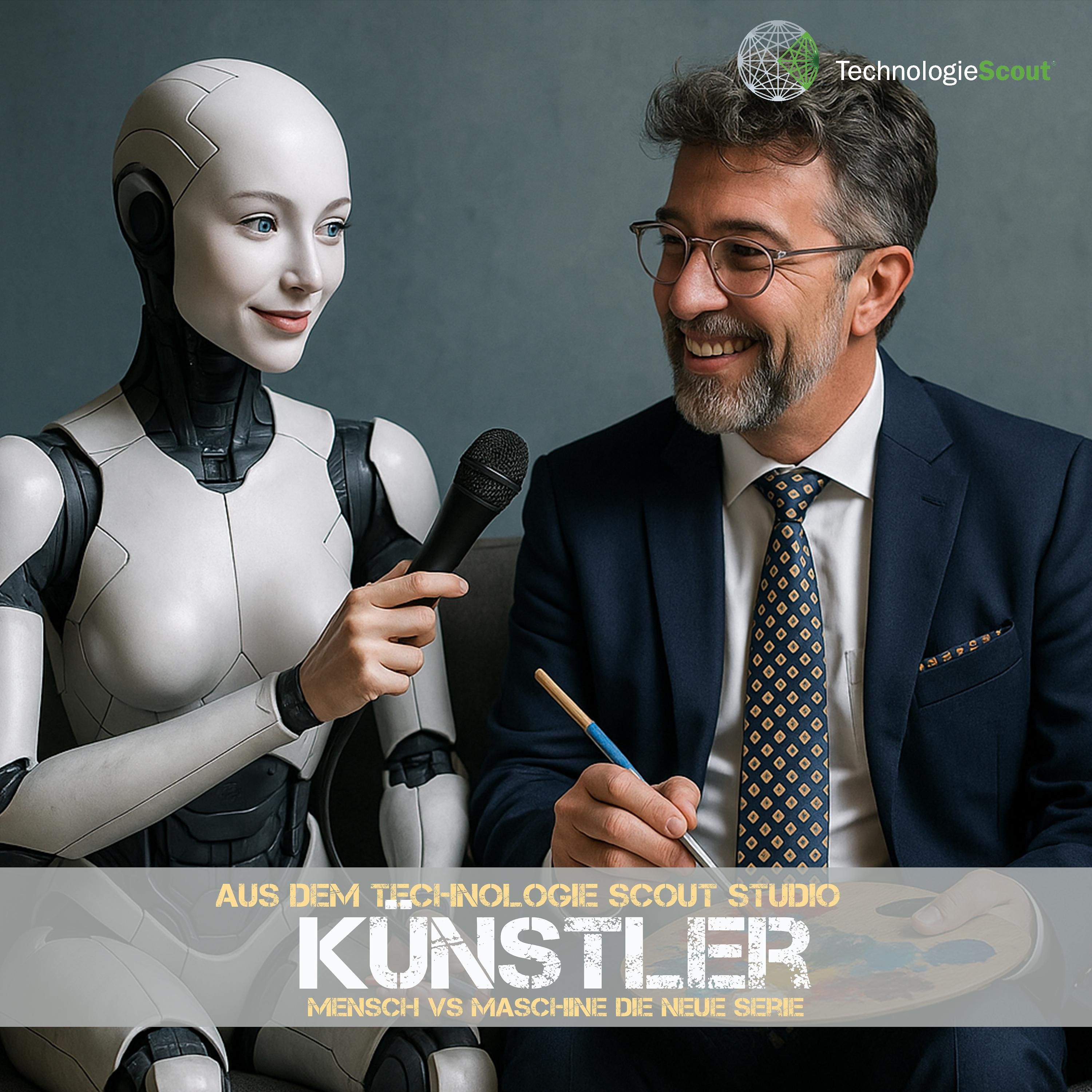 Unser Thema: "Mensch vs. Maschine - Künstler"