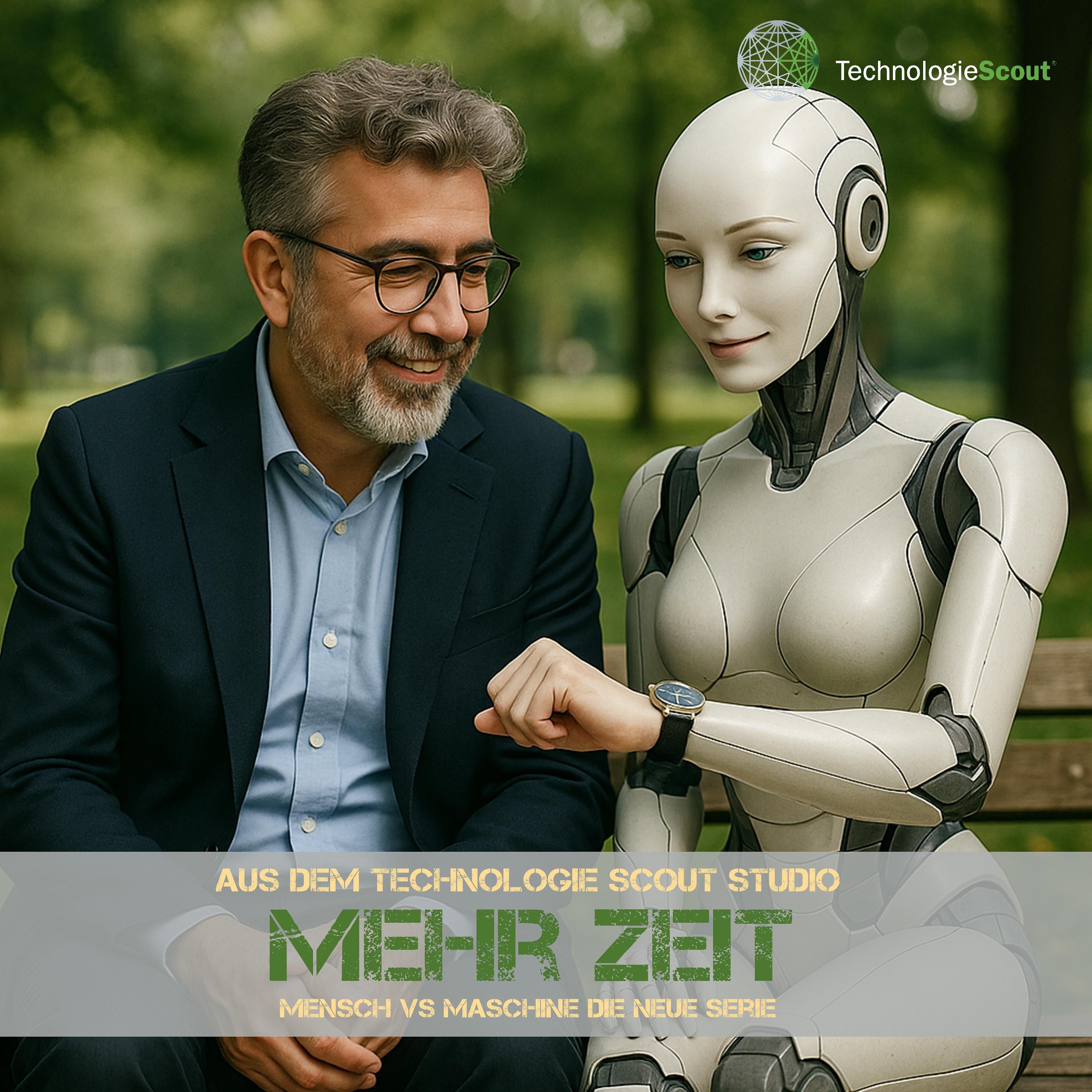 Unser Thema: "Mensch vs. Maschine - MEHR ZEIT"