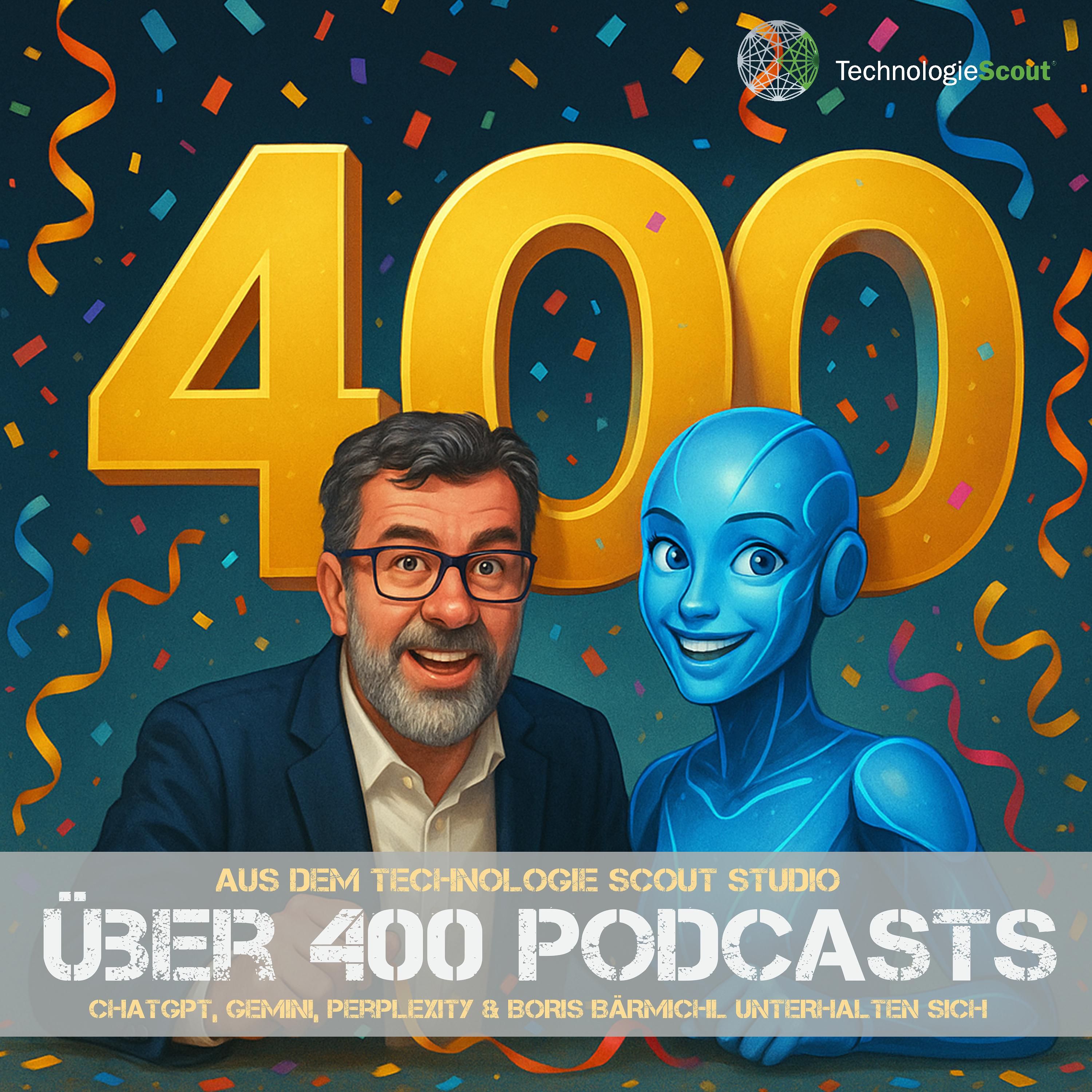 Unser Thema: "Morgen der 400derste Podcast"