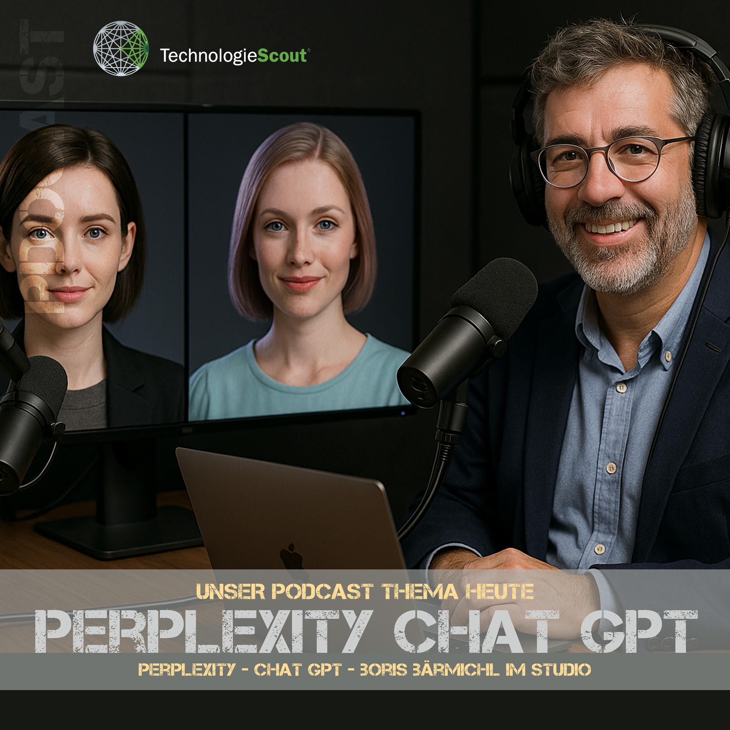 Unser Thema: "Perplexity und ChatGPT im Studio bei mir"