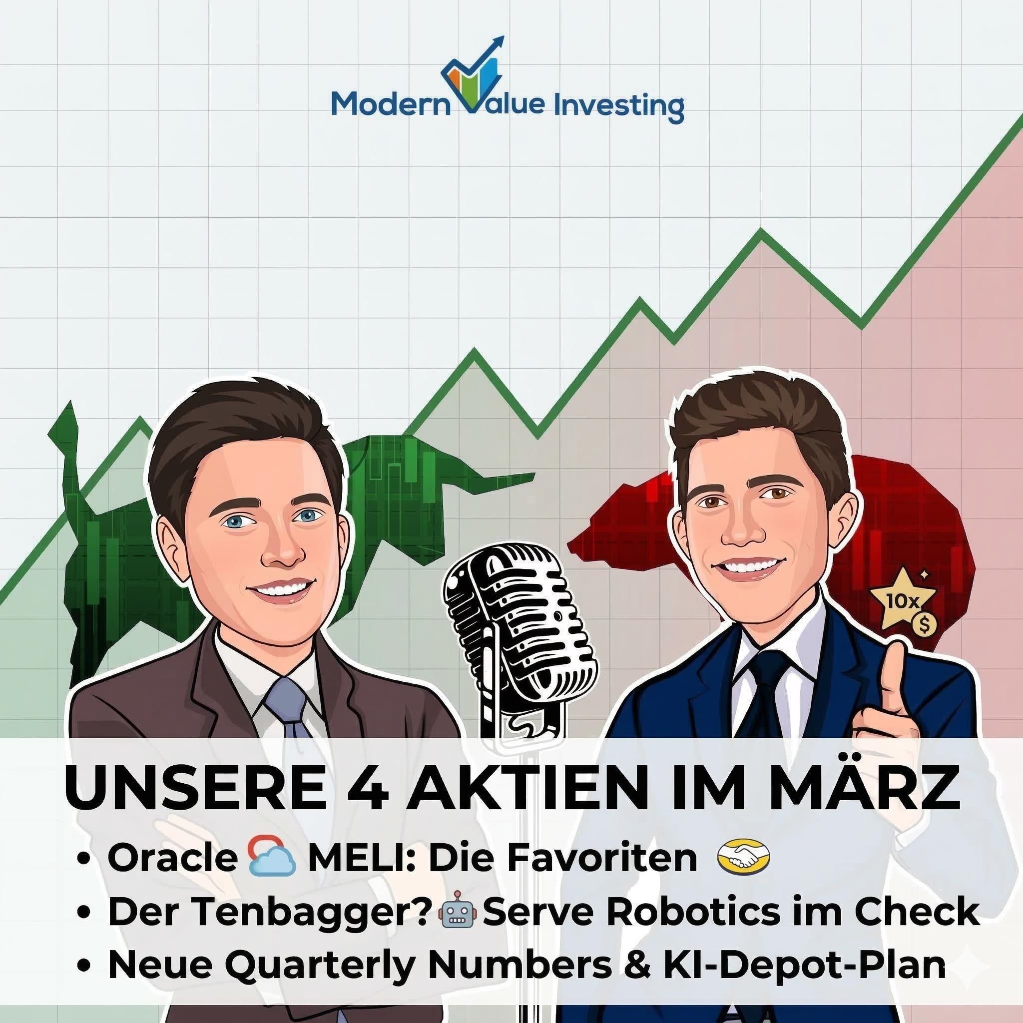 Unsere 4 Aktien im März: Von Substanz bis zum 1000% Kandidaten