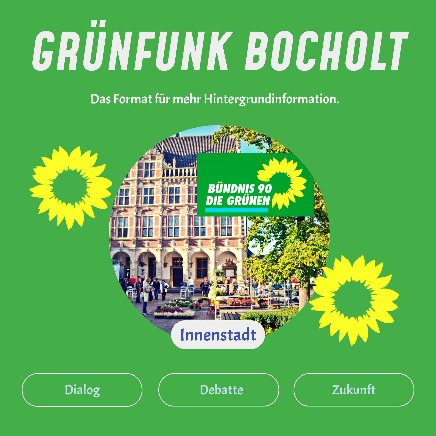 Unsere Innenstadt in Bocholt