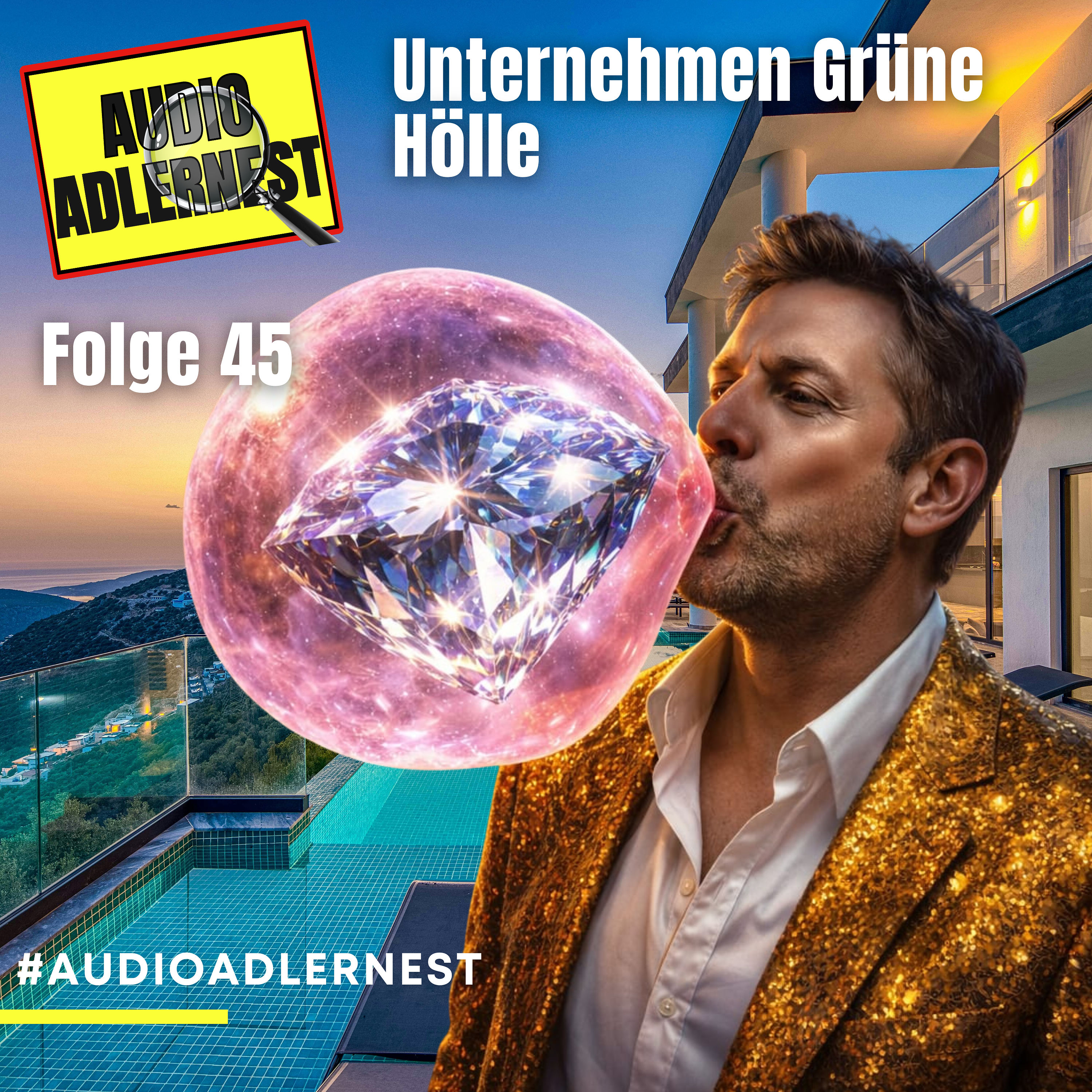 Unternehmen Grüne Hölle - TKKG Folge 45 - Audio Adlernest (#125)