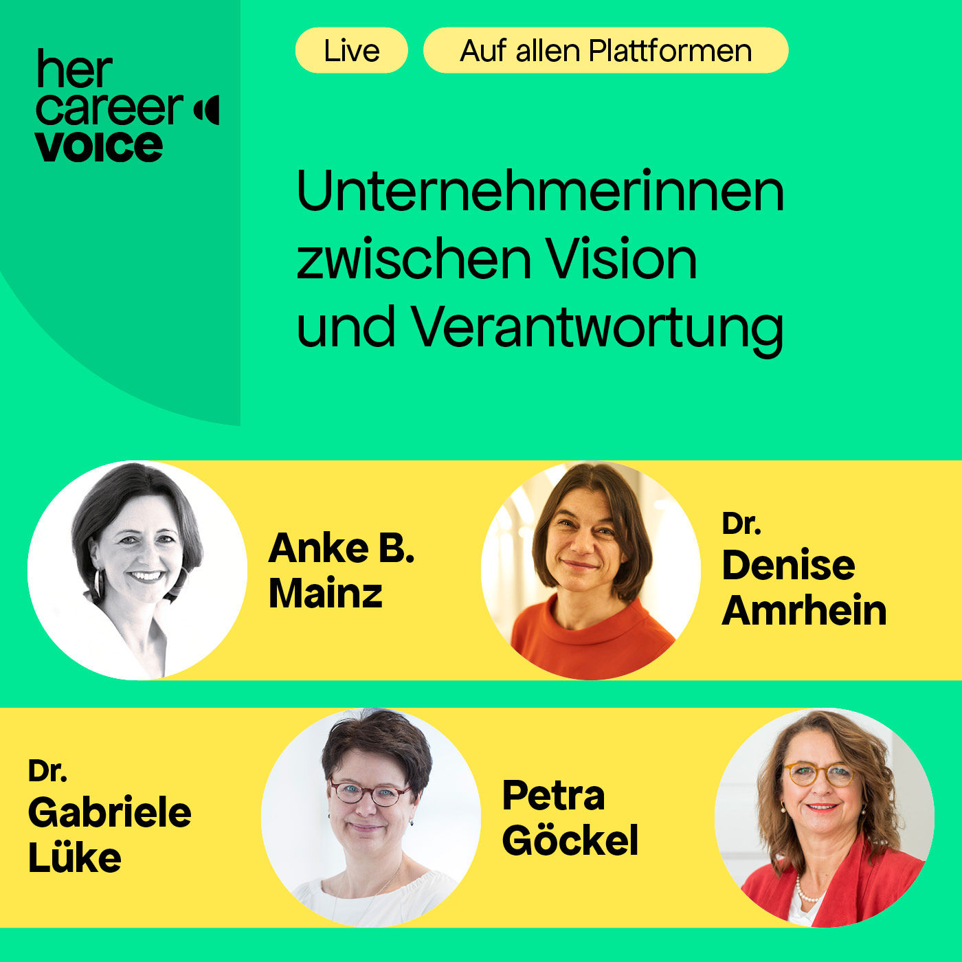 Unternehmerinnen zwischen Vision und Verantwortung