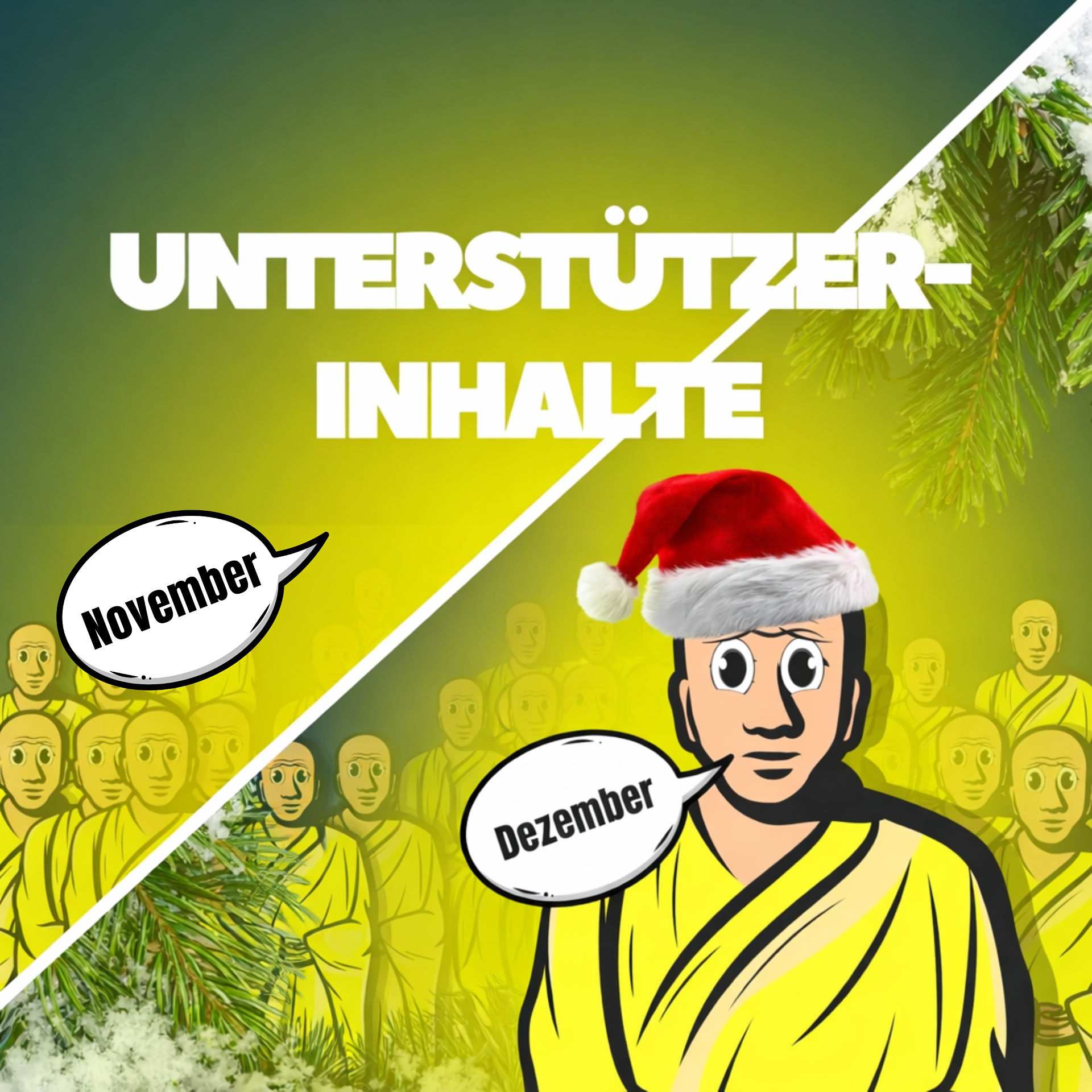 Unterstützerinhalte - November und Dezember 2025