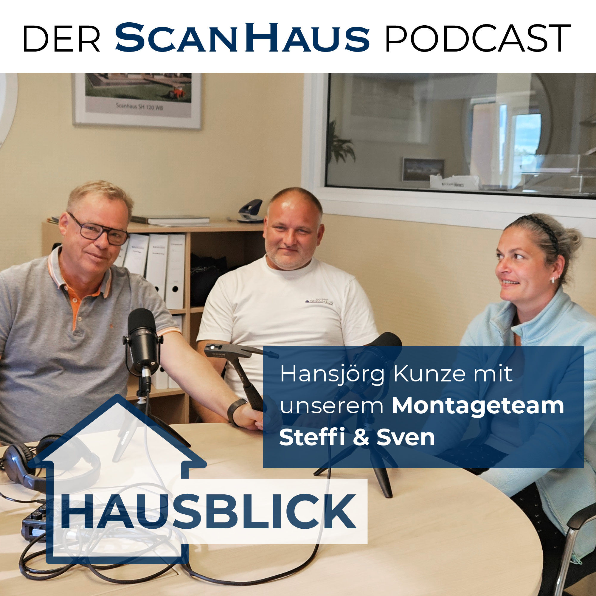 Unterwegs für Scanhäuser: Steffi und Sven im Montageteam!