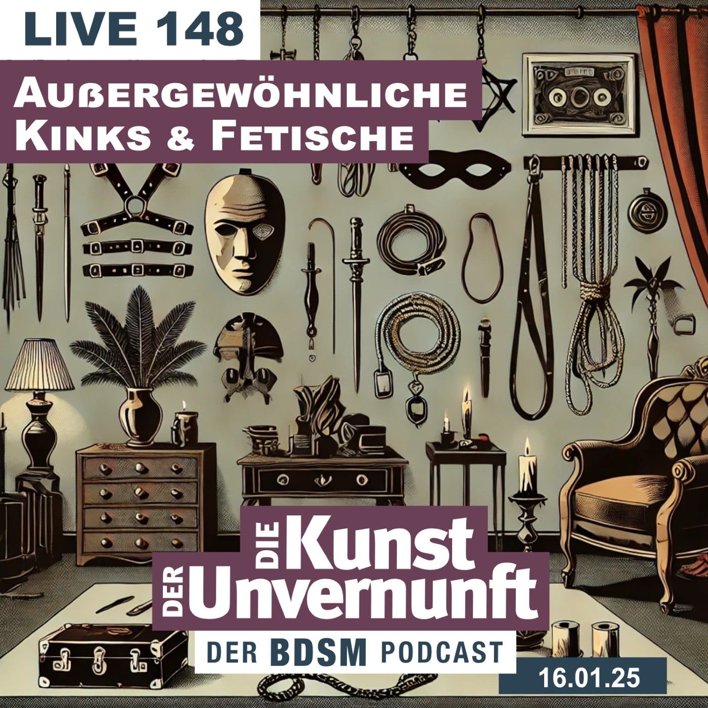 Unvernunft Live 148 - Ungewöhnliche Kinks und Fetische