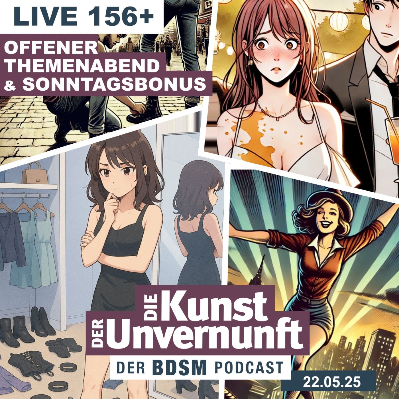 Unvernunft Live 156 - Freier Themenabend & Sonntagsbonus