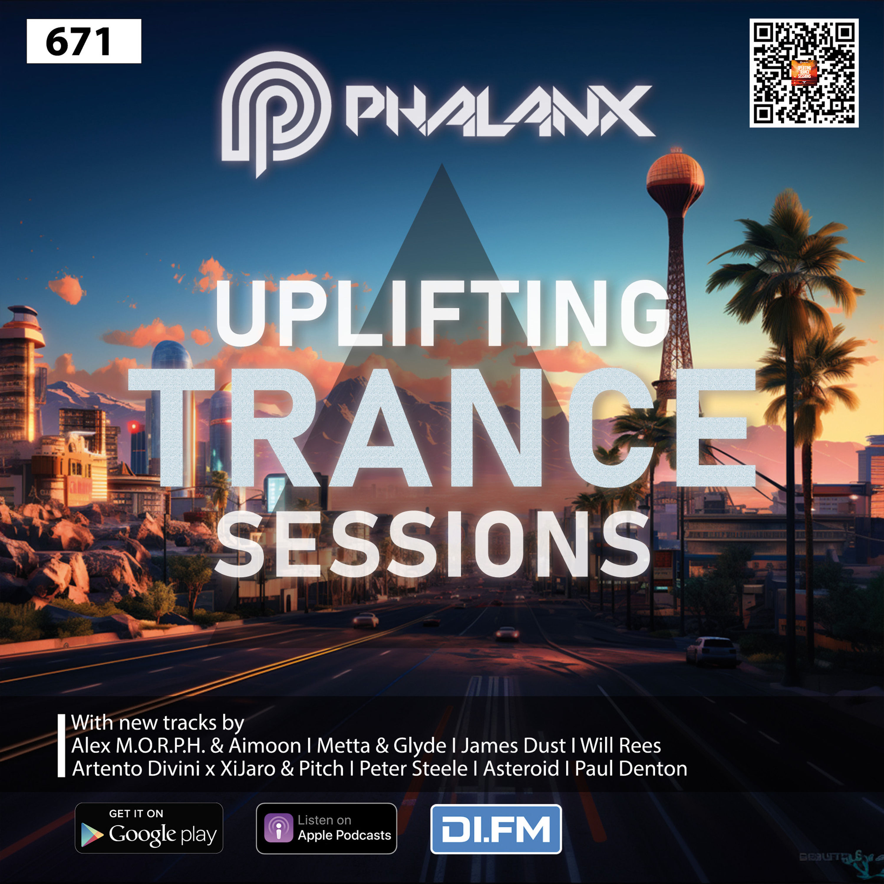 Uplifting Trance Sessions EP. 671 ⚡ with DJ Phalanx (Trance Podcast)