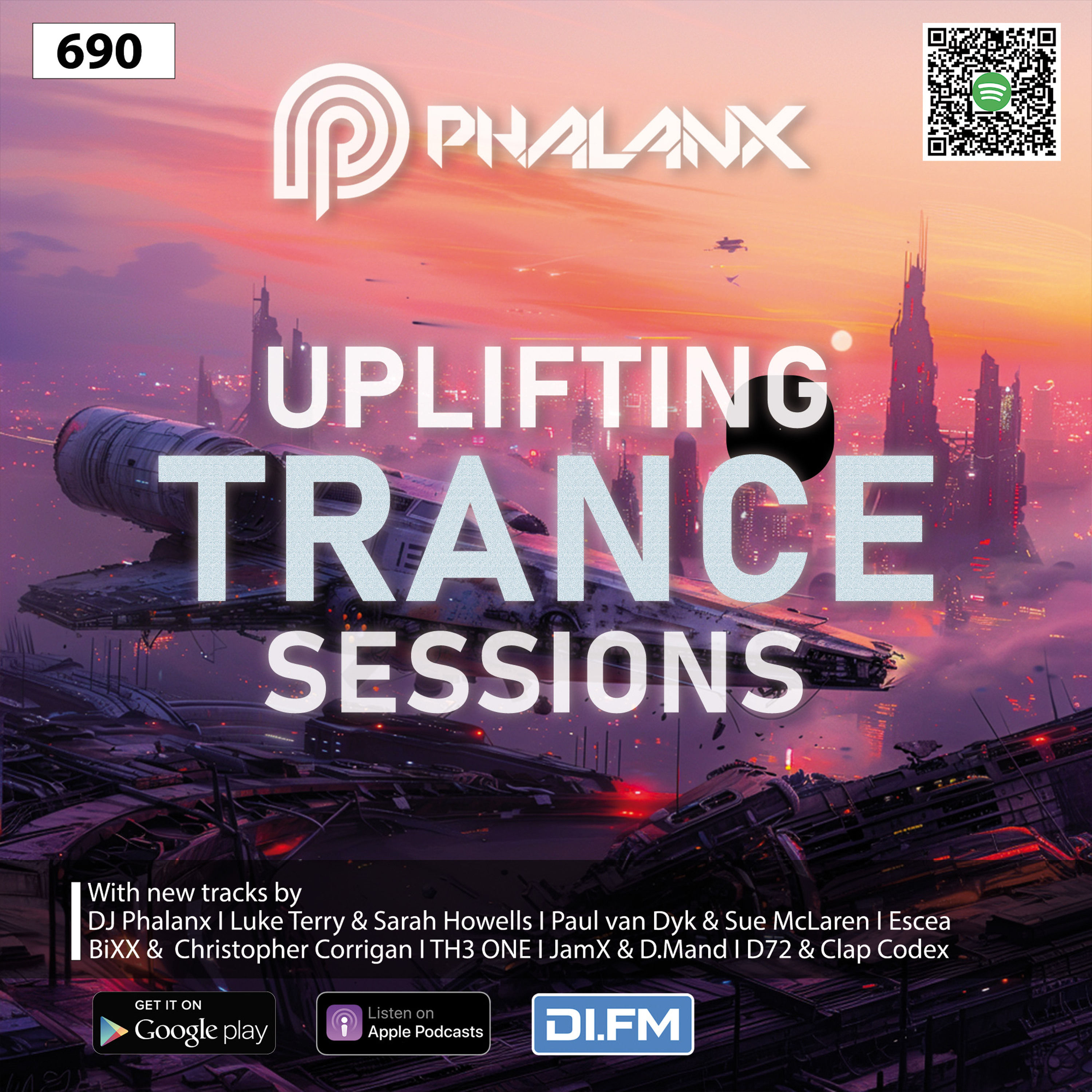Uplifting Trance Sessions EP. 690 with DJ Phalanx 🔥 (Trance Podcast)