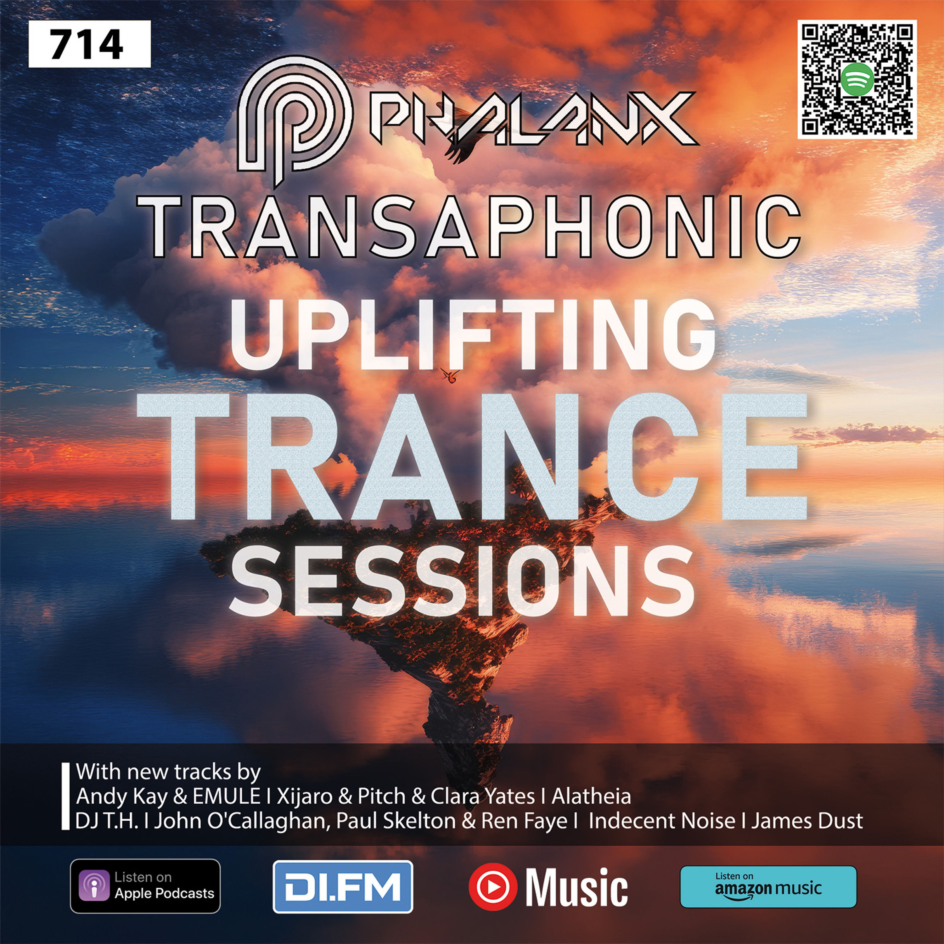 Uplifting Trance Sessions EP. 714 with DJ Phalanx & Transaphonic ✨ (Trance Podcast)