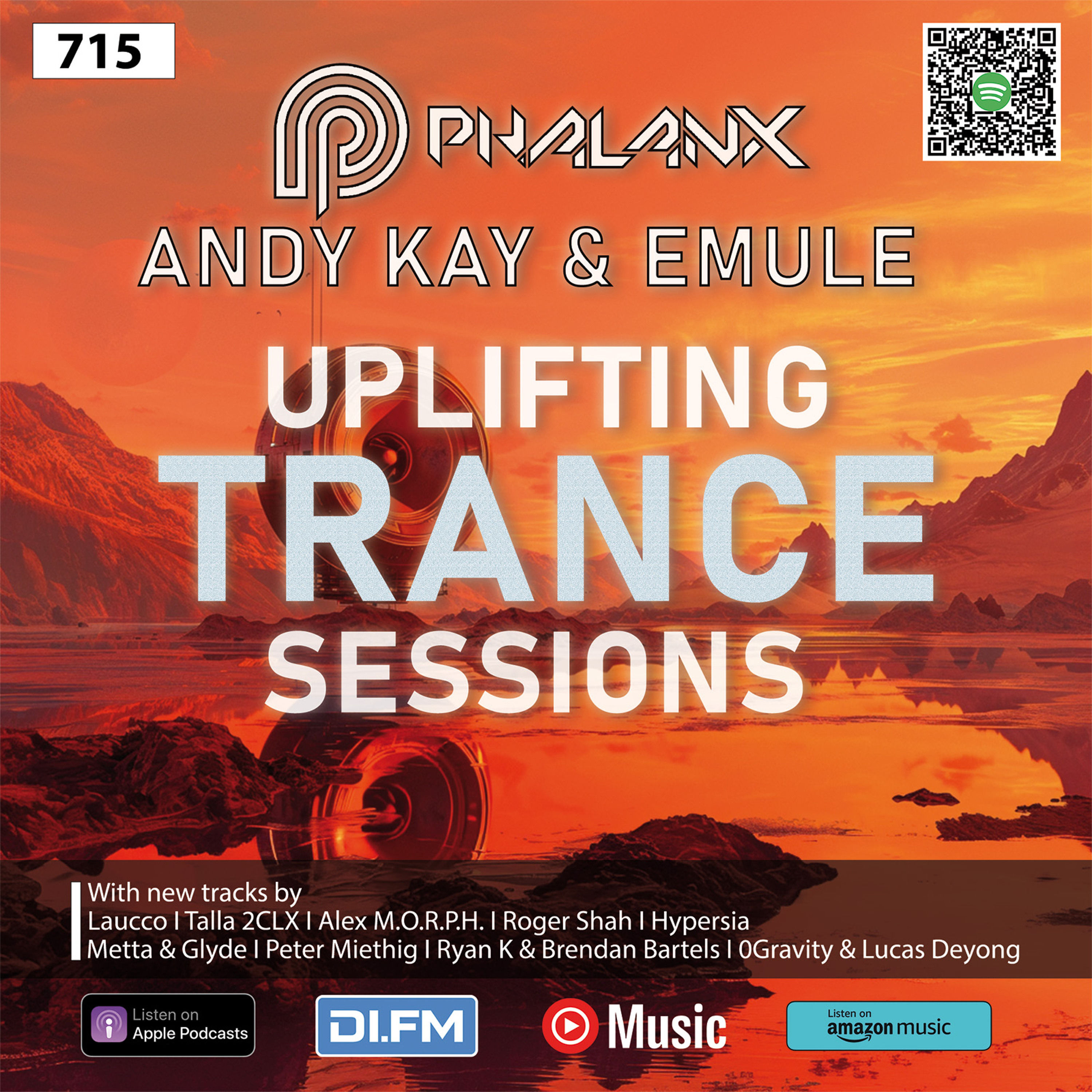 Uplifting Trance Sessions EP. 715 with DJ Phalanx + Andy Kay & EMULE⚡(Trance Podcast)