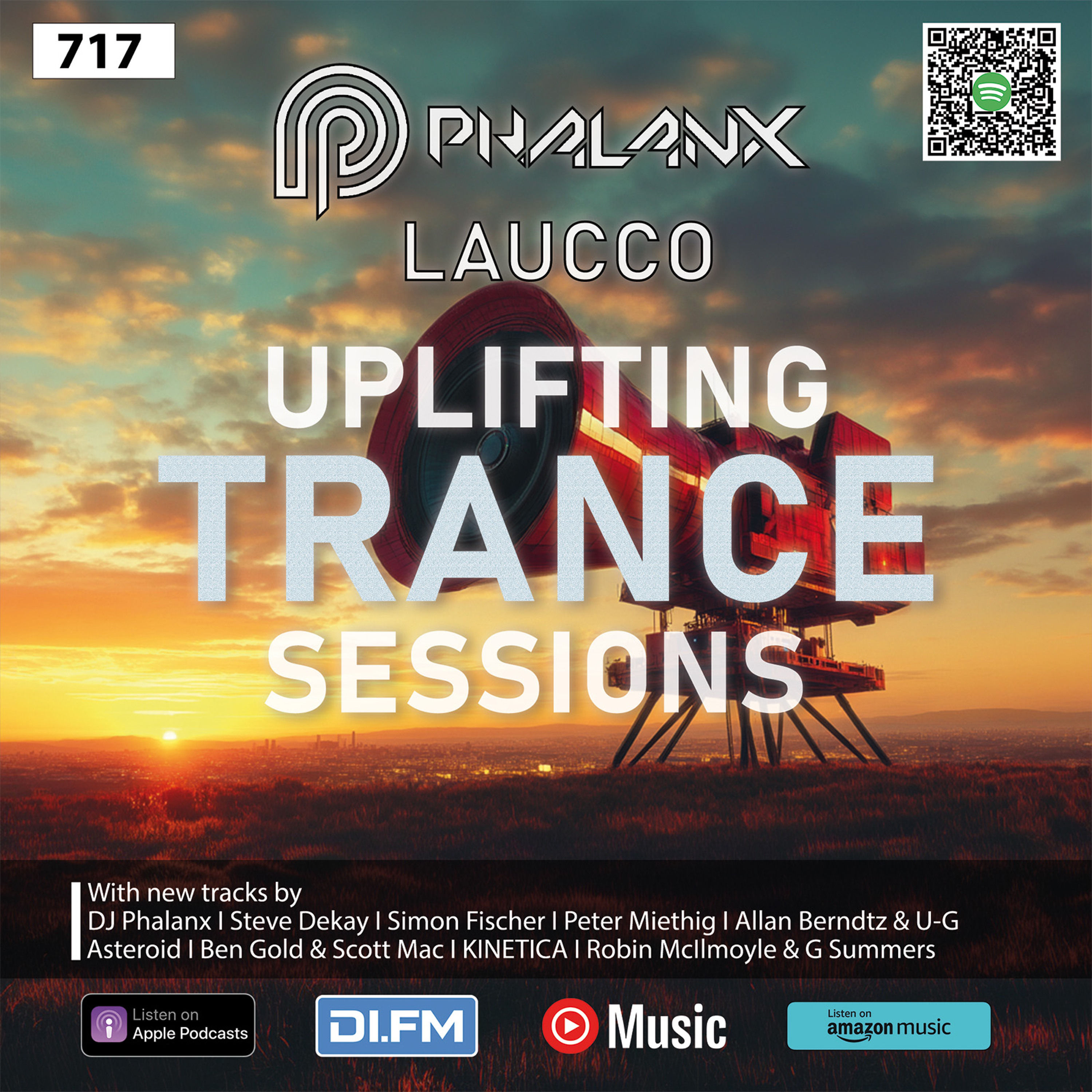 Uplifting Trance Sessions EP. 717 with DJ Phalanx 📢 (Trance Podcast)