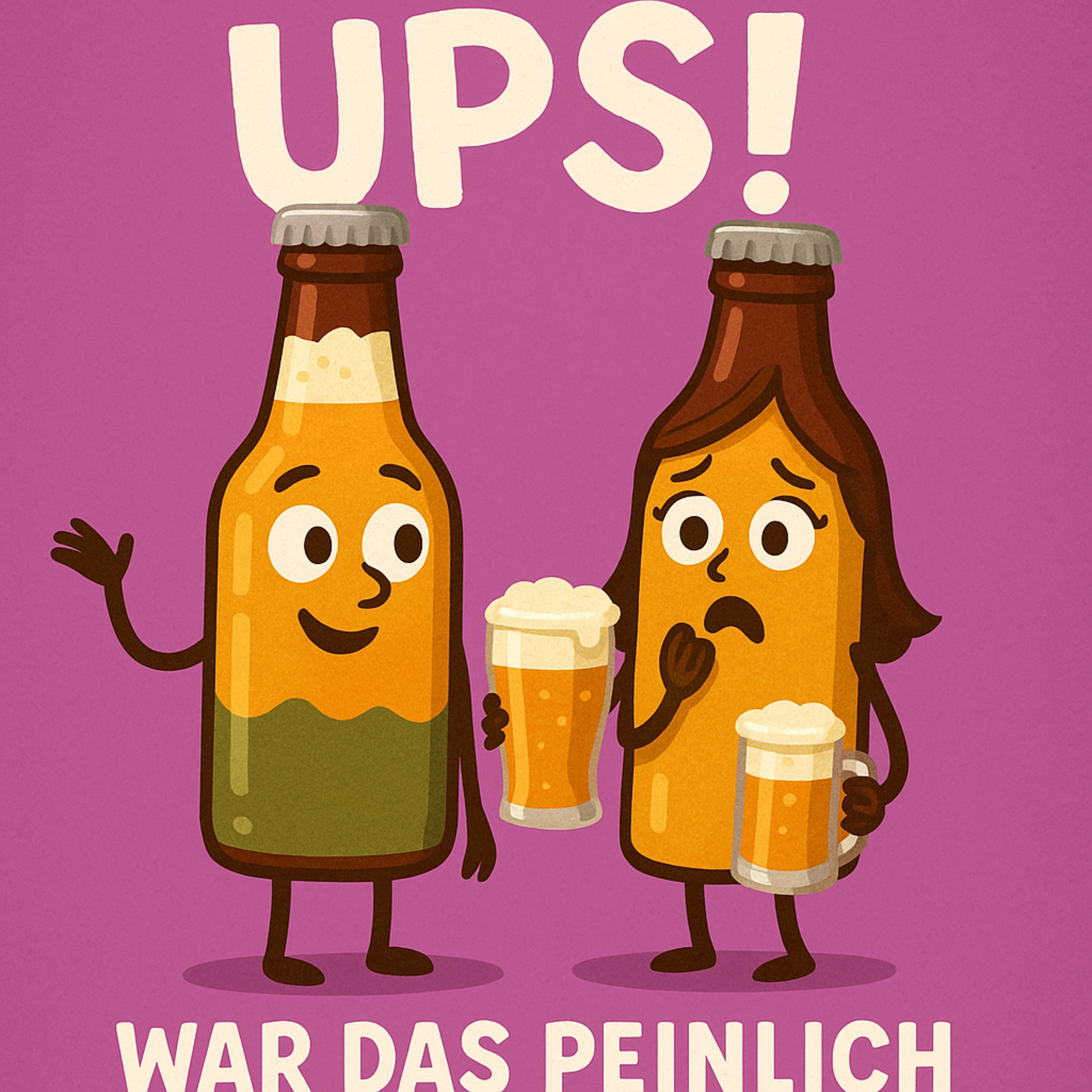 Upsi war das peinlich ?