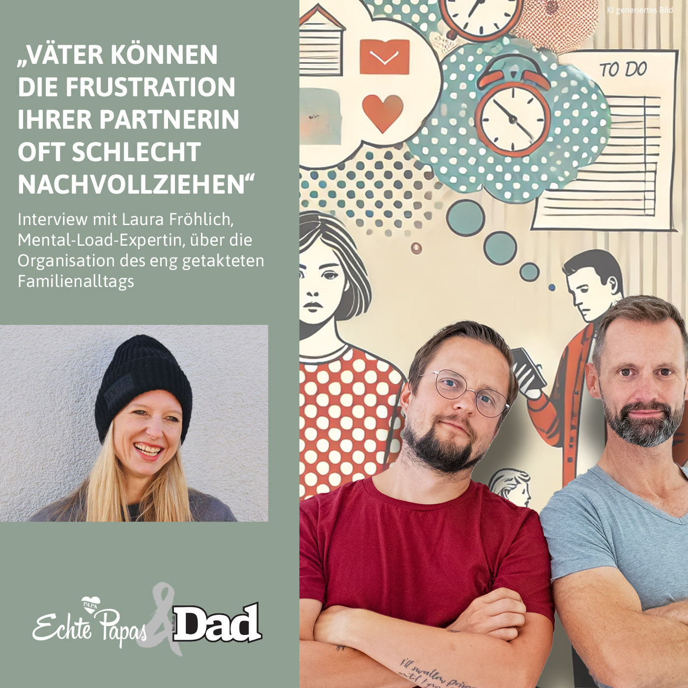 „Väter können die Frustration ihrer Partnerin wenig nachvollziehen“: Interview mit Mental-Load-Expertin Laura Fröhlich