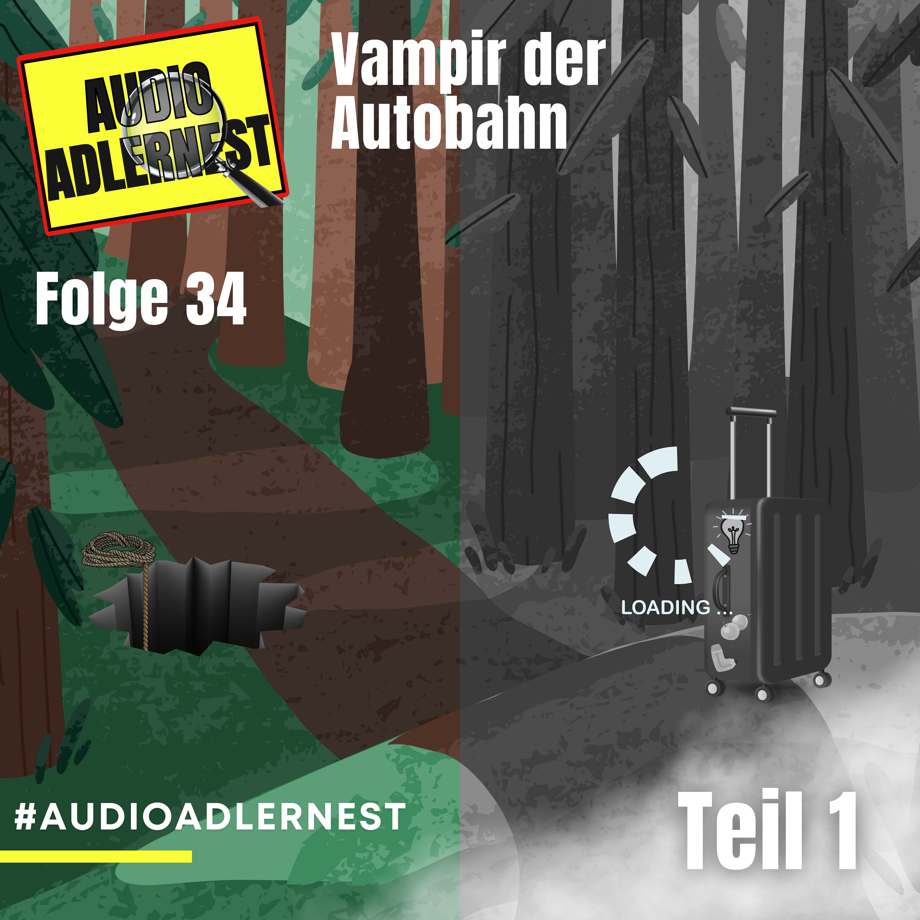Vampir der Autobahn (Teil 1) - TKKG Folge 34 - Audio Adlernest (#085)