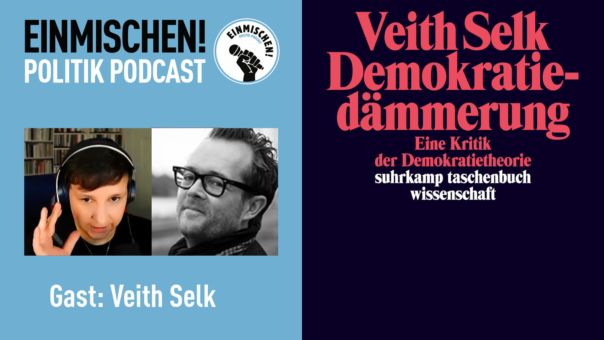 Veith Selk, Demokratiedämmerung und ich