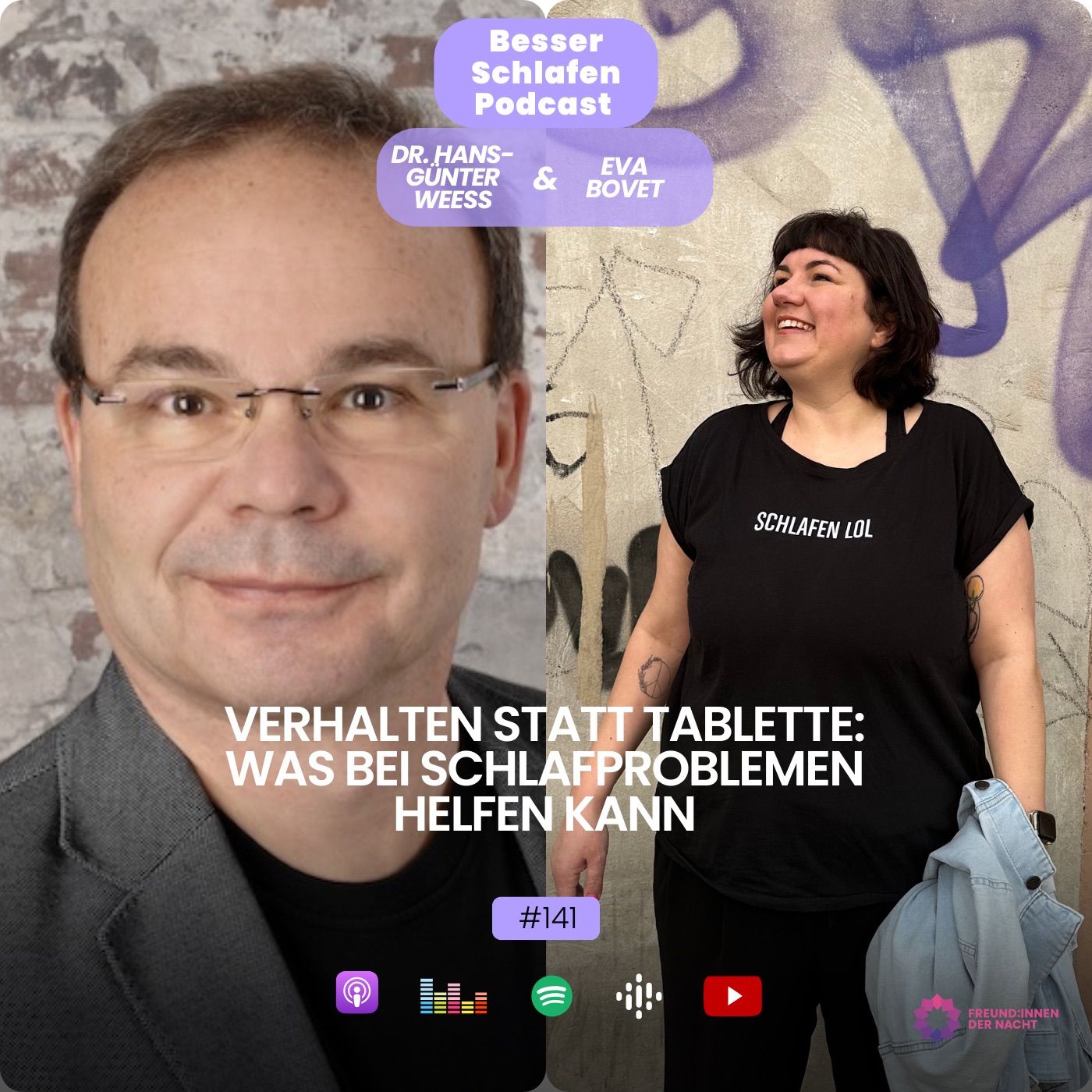 Schlaftablette versus Verhaltensänderung: Was bei Schlafproblemen helfen kann (#141)