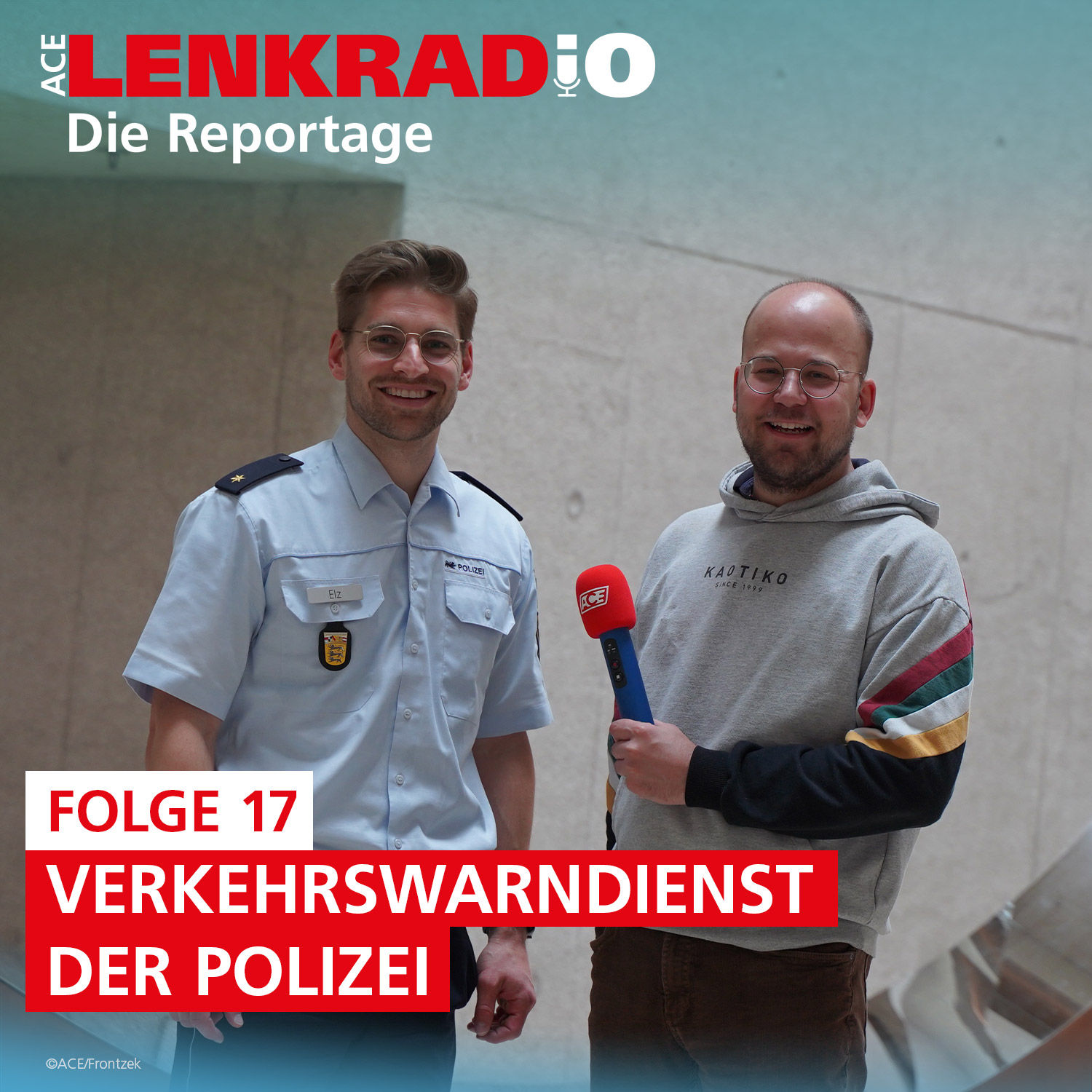 Verkehrswarndienst der Polizei