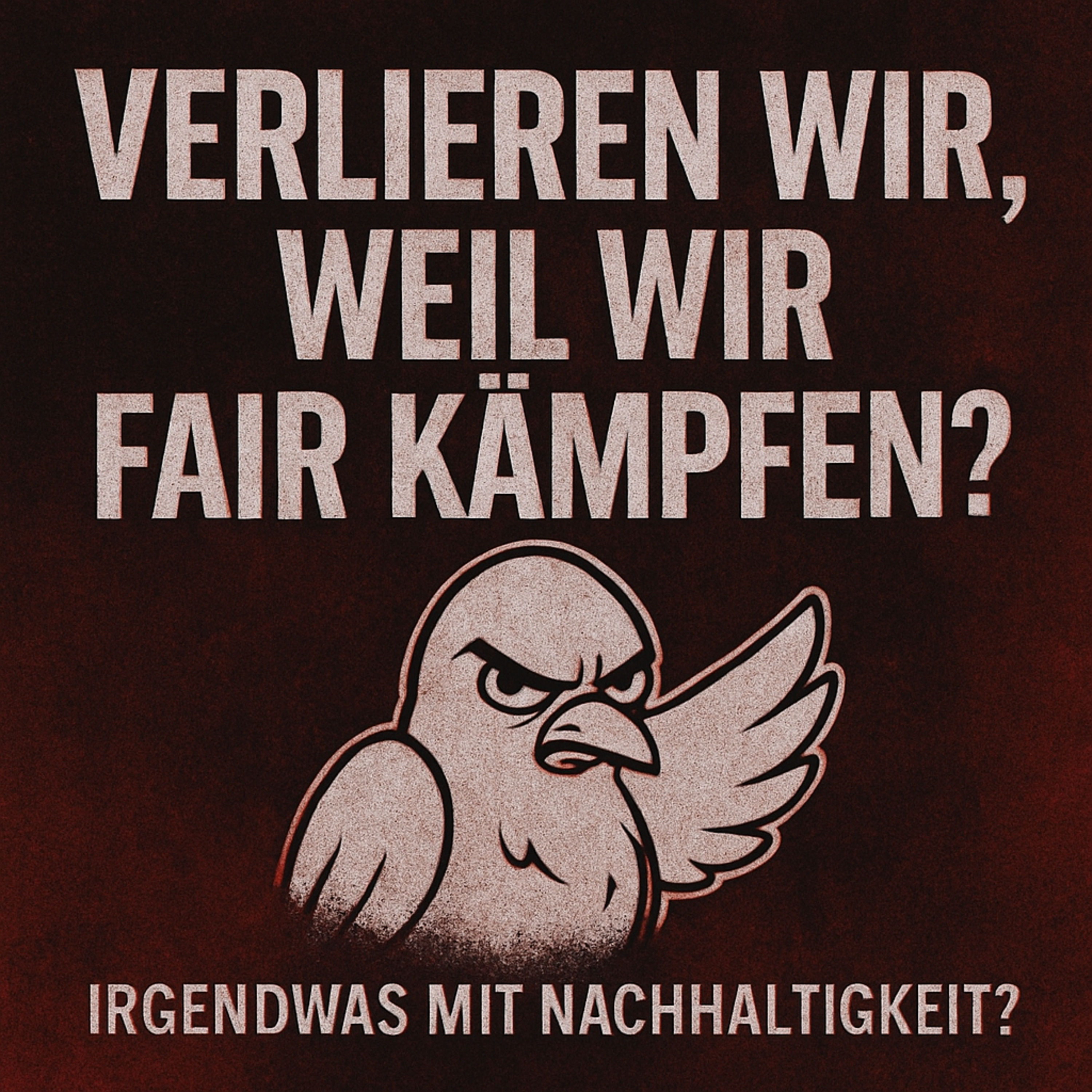 Verlieren wir, weil wir fair kämpfen? Über Nachhaltigkeit, Macht & Taubenscheiße