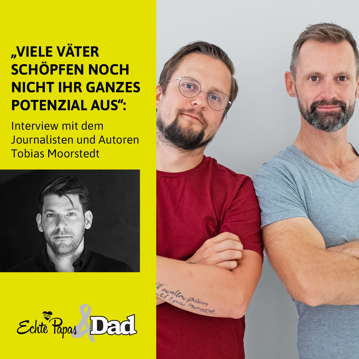 „Viele Väter schöpfen ihr ganzes Potenzial noch nicht aus“: Interview mit dem Journalisten und Autoren Tobias Moorstedt