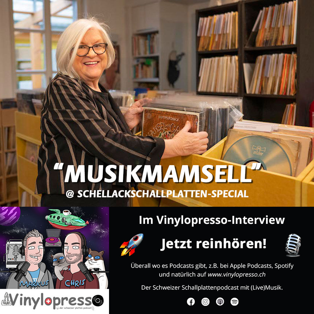 Vinylopresso Special@Schellackplatte feat. Musikmamsell