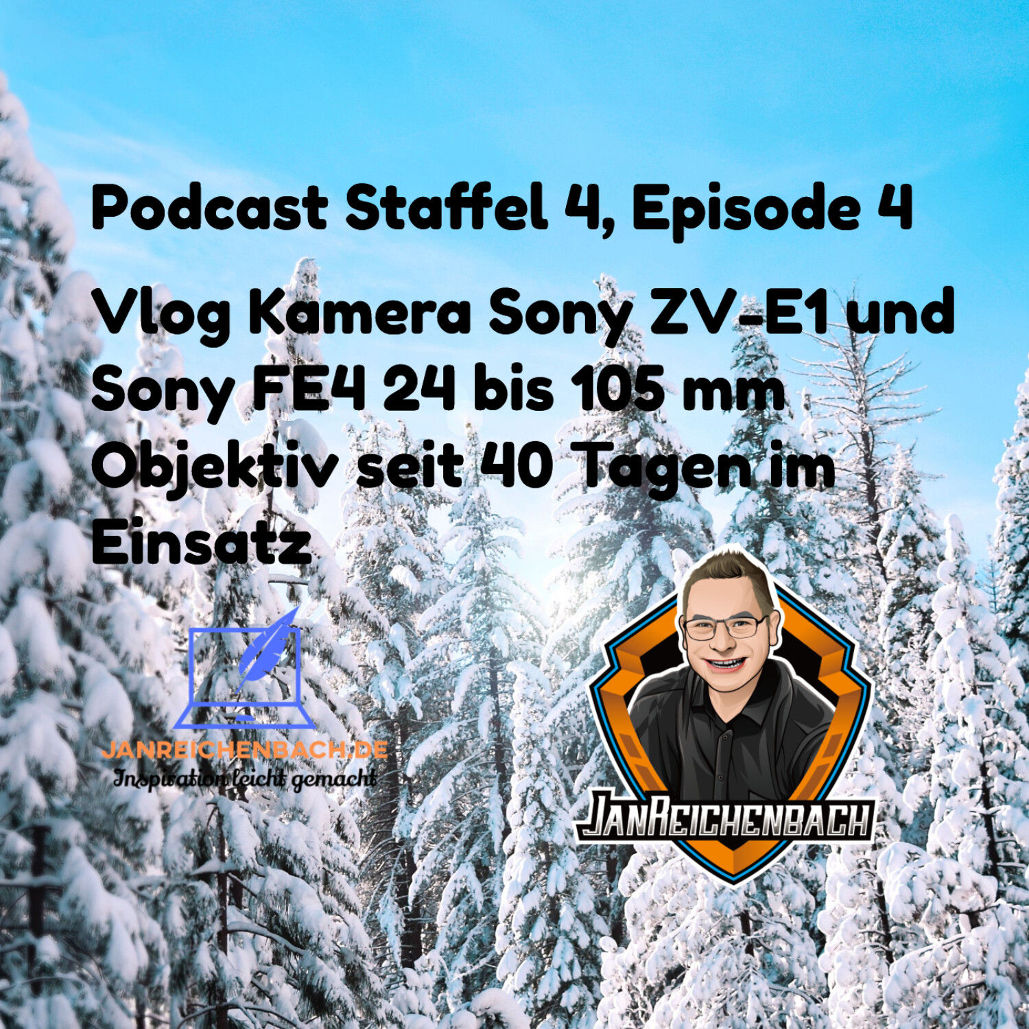 Vlog Kamera Sony ZV-E1 und Sony FE4 24 bis 105 mm Objektiv seit 40 Tagen im Einsatz